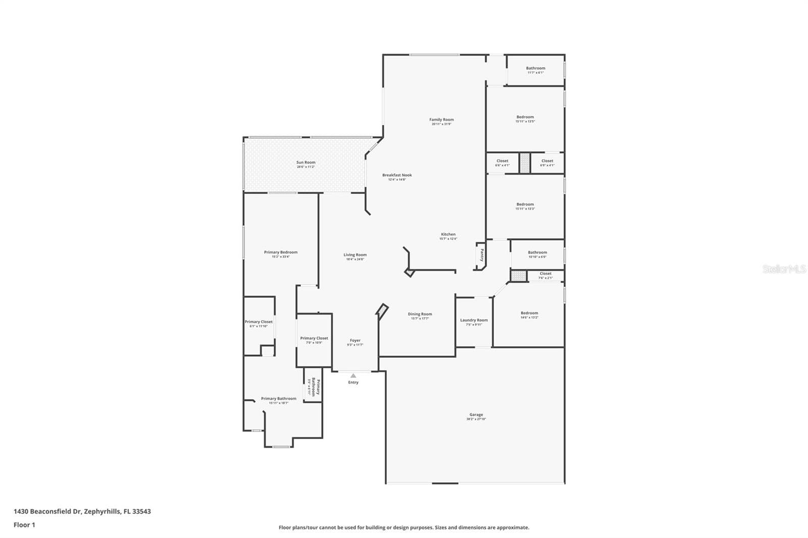 Single Family Residence at 1430 BEACONSFIELD DR, WESLEY CHAPEL, photo 34 of 34