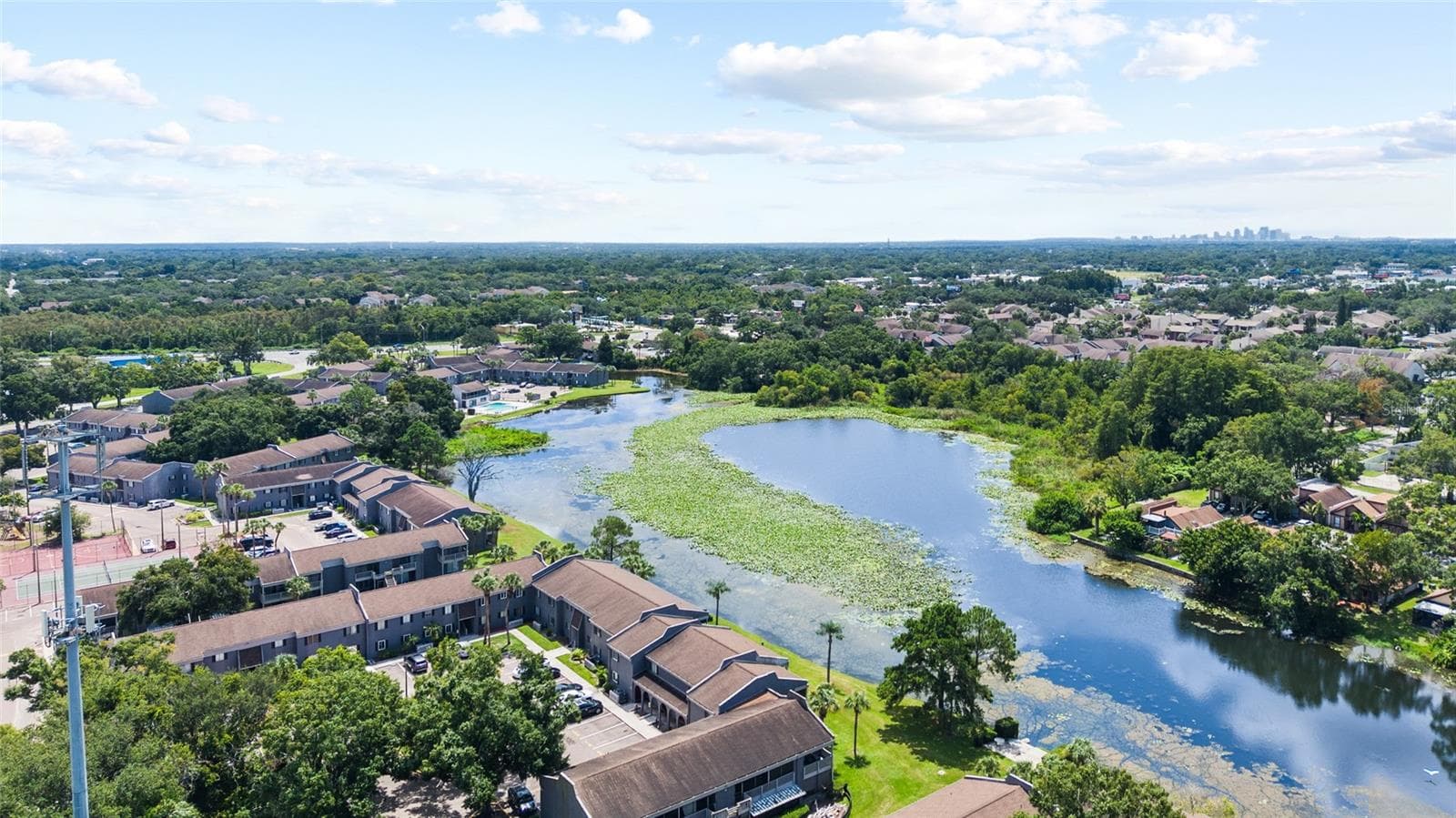 Community and pond - 4038 CORTEZ DR #B, TAMPA
