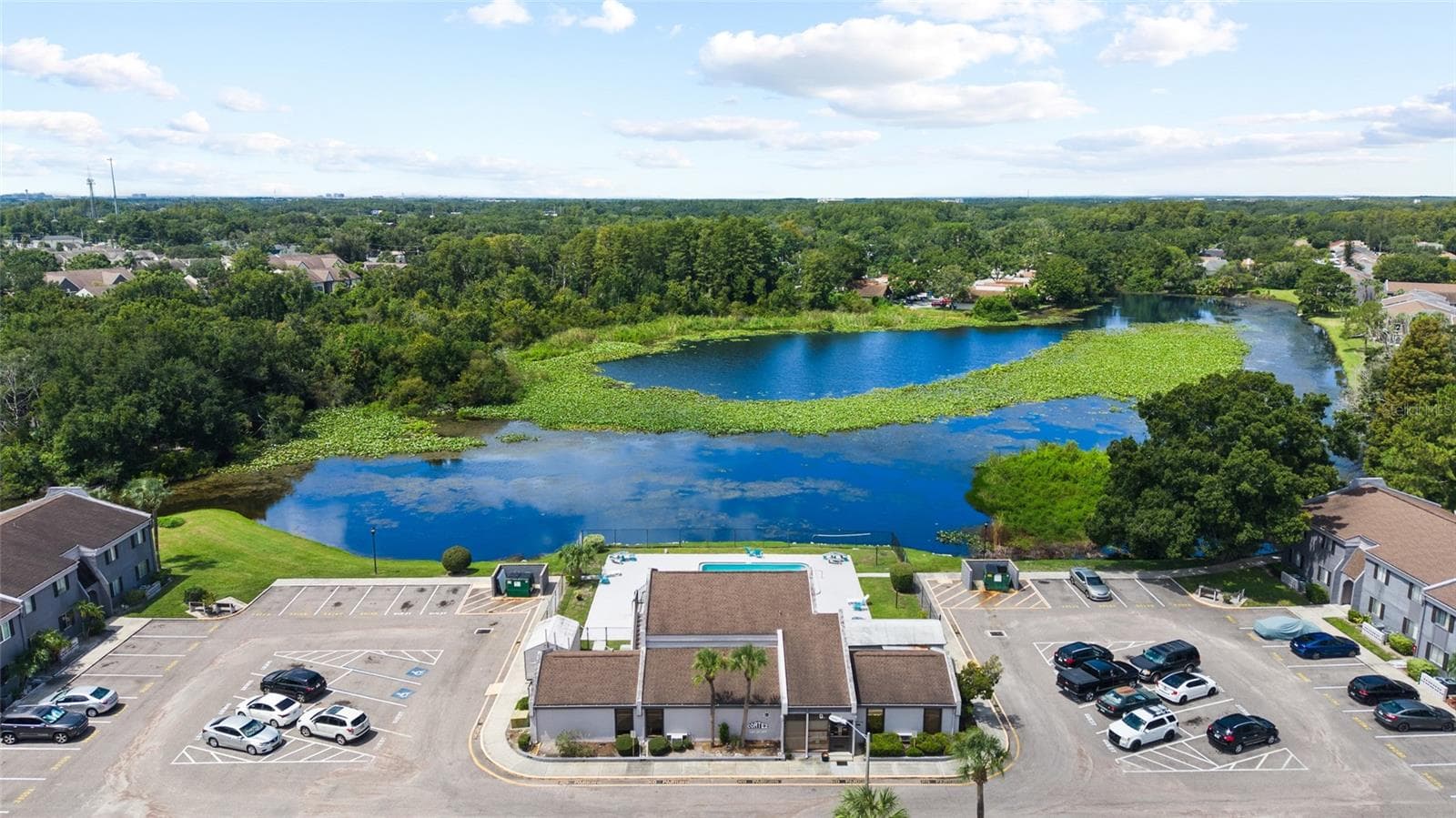 Community center, pool and pond - 4038 CORTEZ DR #B, TAMPA