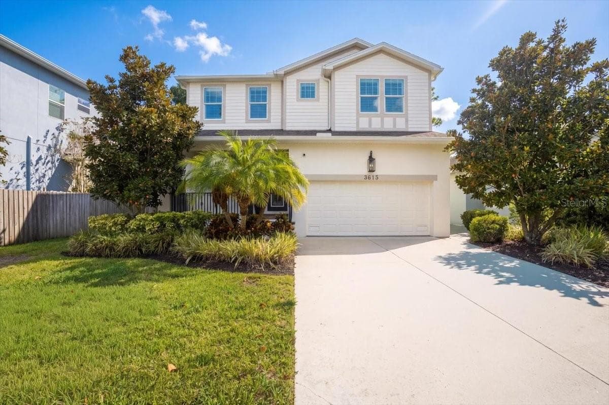 Front East Facing - 3615 W RENELLIE CIR, TAMPA