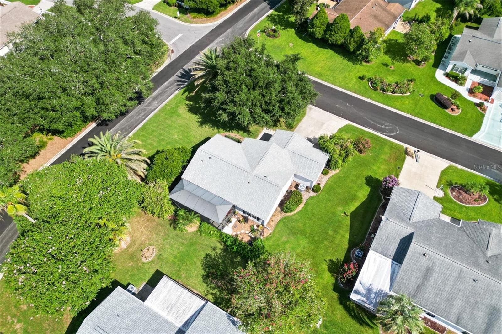 AERIAL VIEW OF THIS BEAUTIFUL HOME - 1426 JUAREZ PL, THE VILLAGES