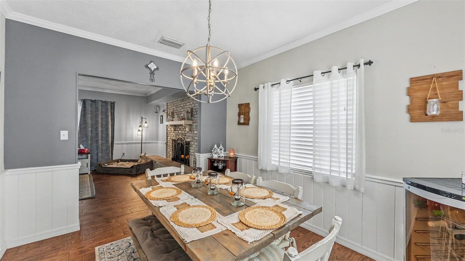 dining room - 2406 LAKE ELLA RD, FRUITLAND PARK