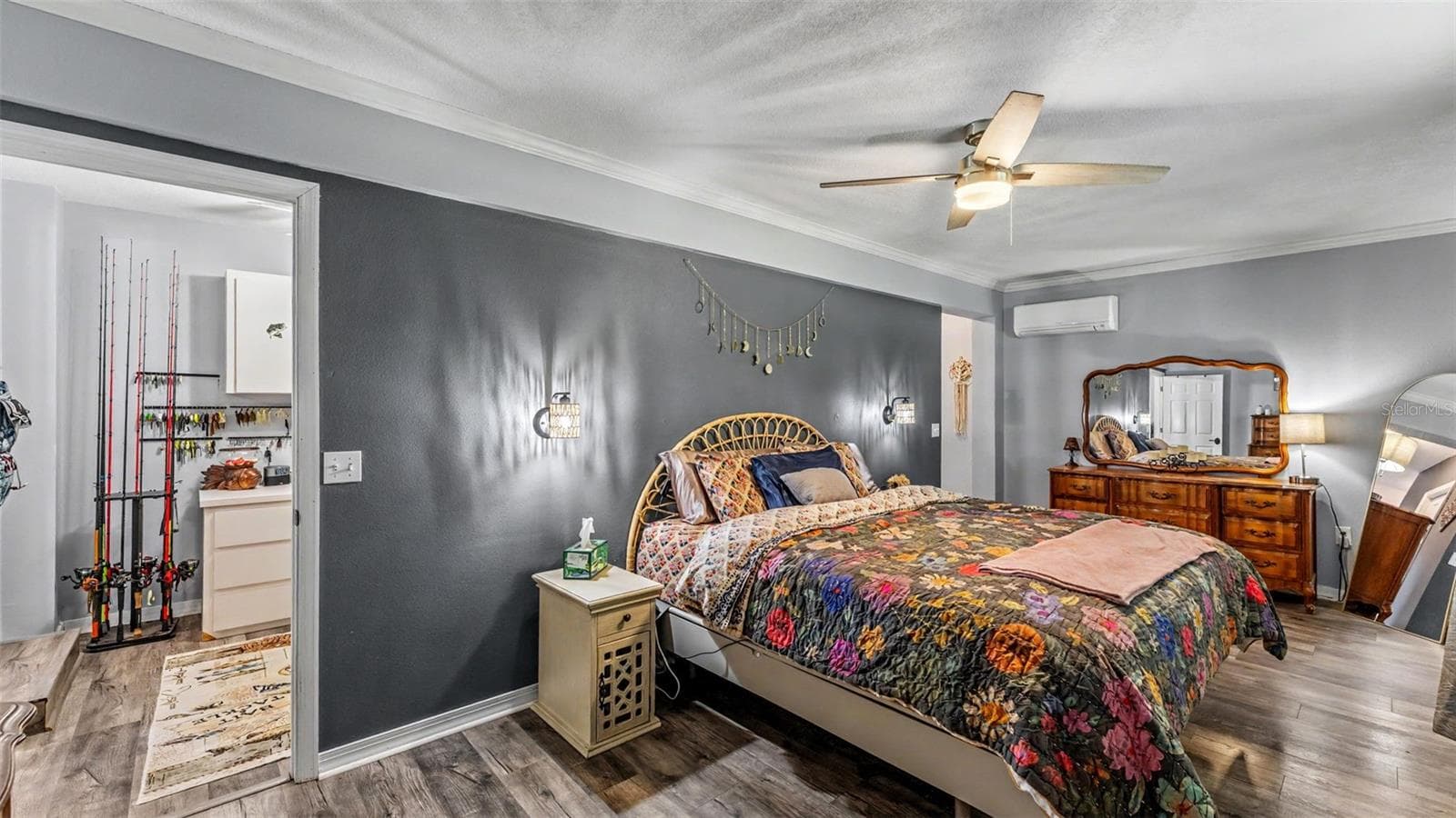 primary bedrom w/ bonus room - 2406 LAKE ELLA RD, FRUITLAND PARK
