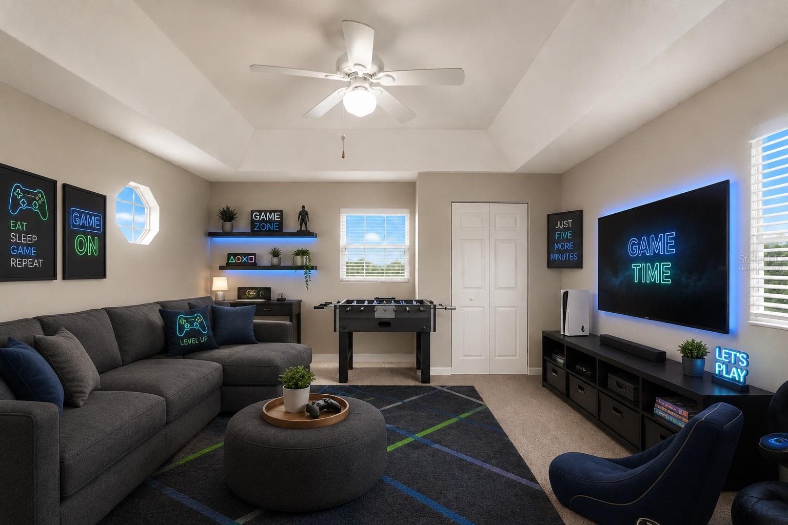 Loft/Flex Room (virtually staged) - 197 BRANDY CREEK CIR SE, PALM BAY
