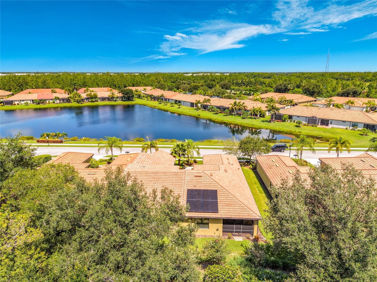 waterfront view - 2590 OSWEGO DR, NORTH PORT