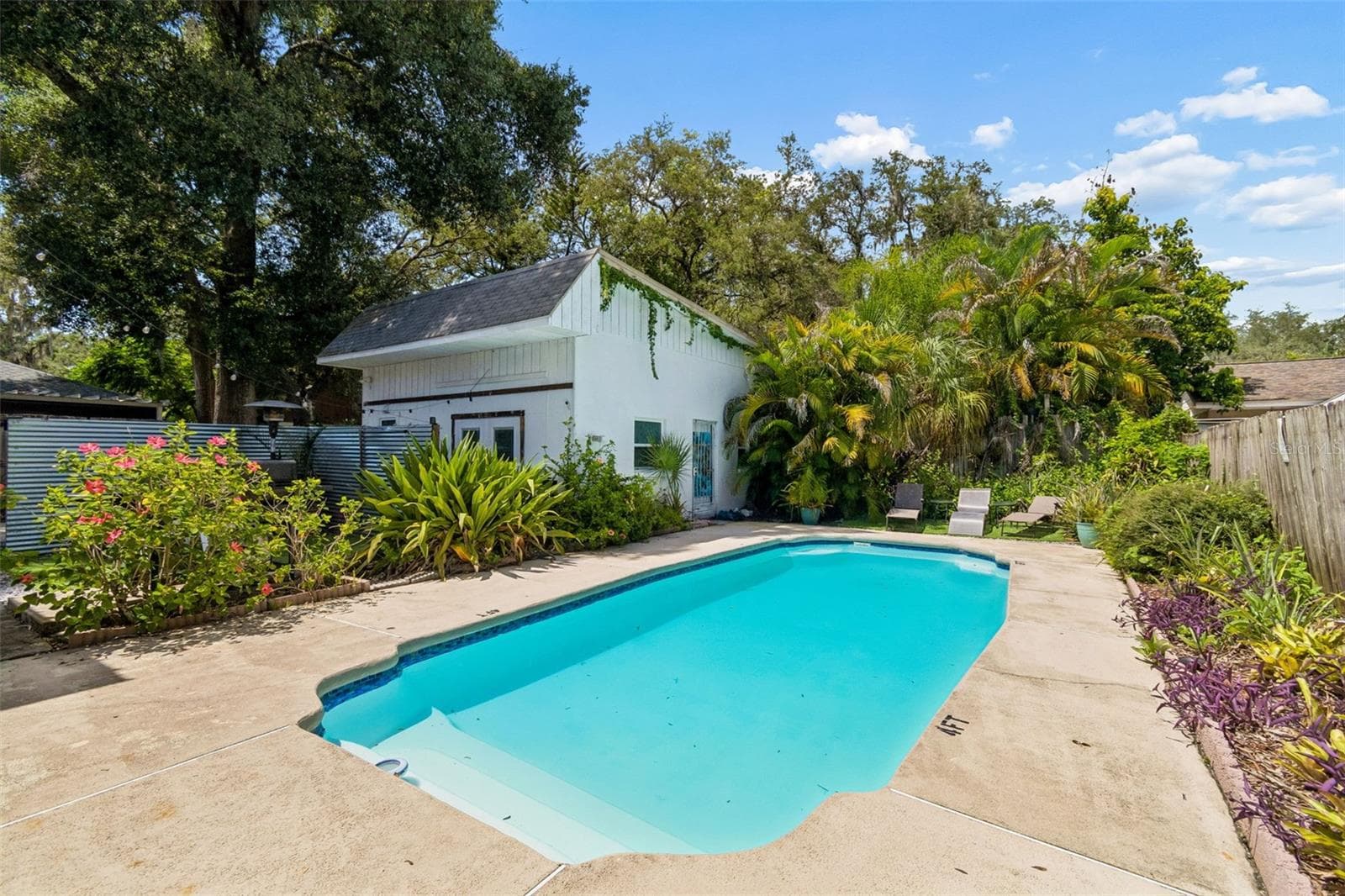 Private Pool - 2017 S VILLAGE AVE, TAMPA