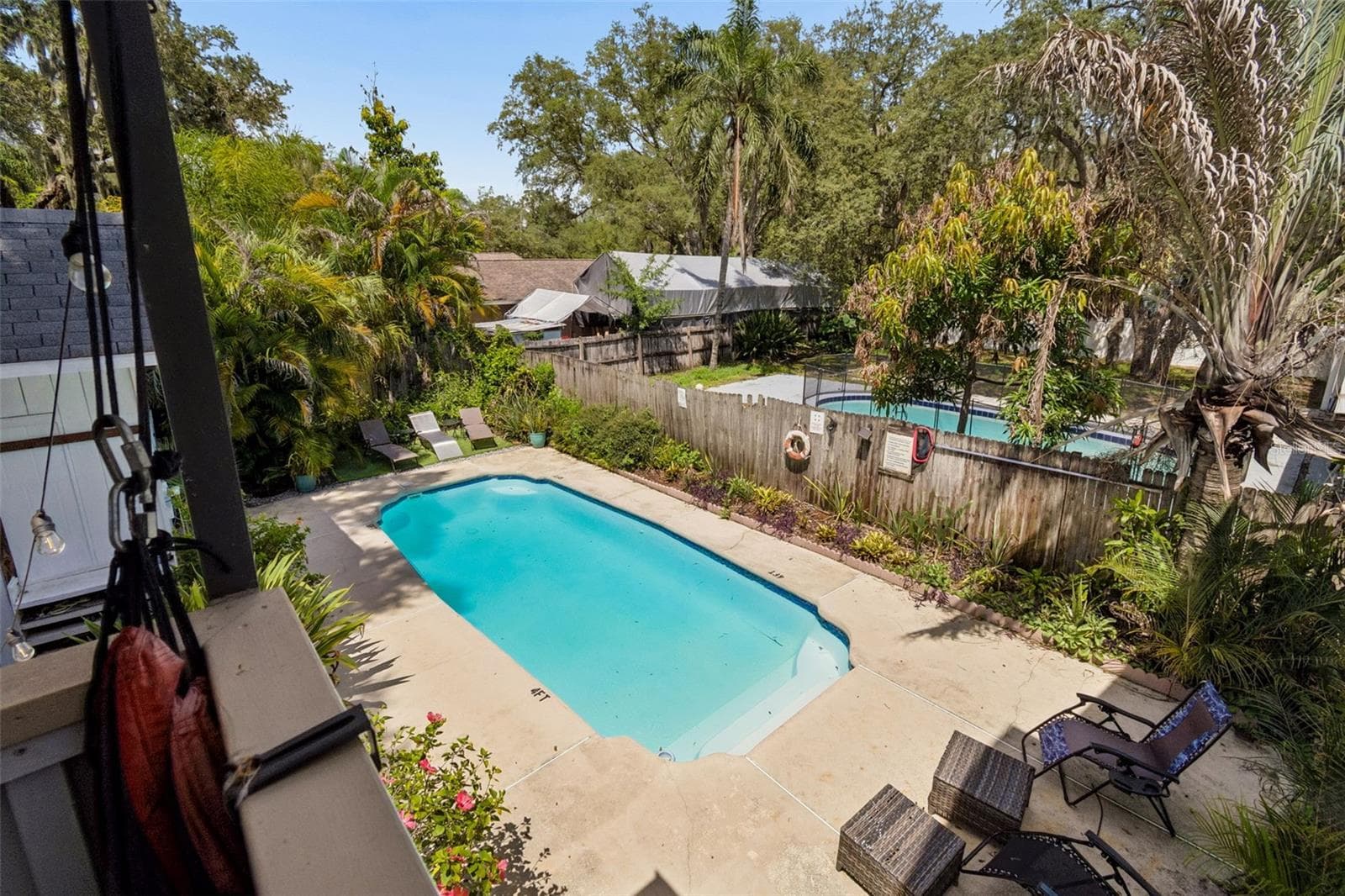 Private Pool - 2017 S VILLAGE AVE, TAMPA