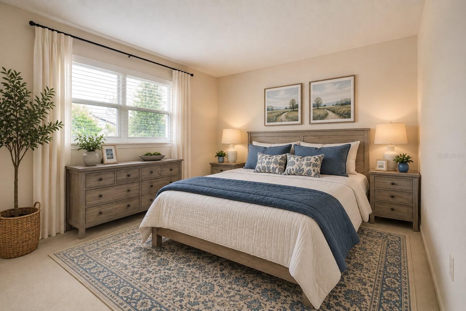 Staged Primary Bedroom - 701 READING PL, SUN CITY CENTER