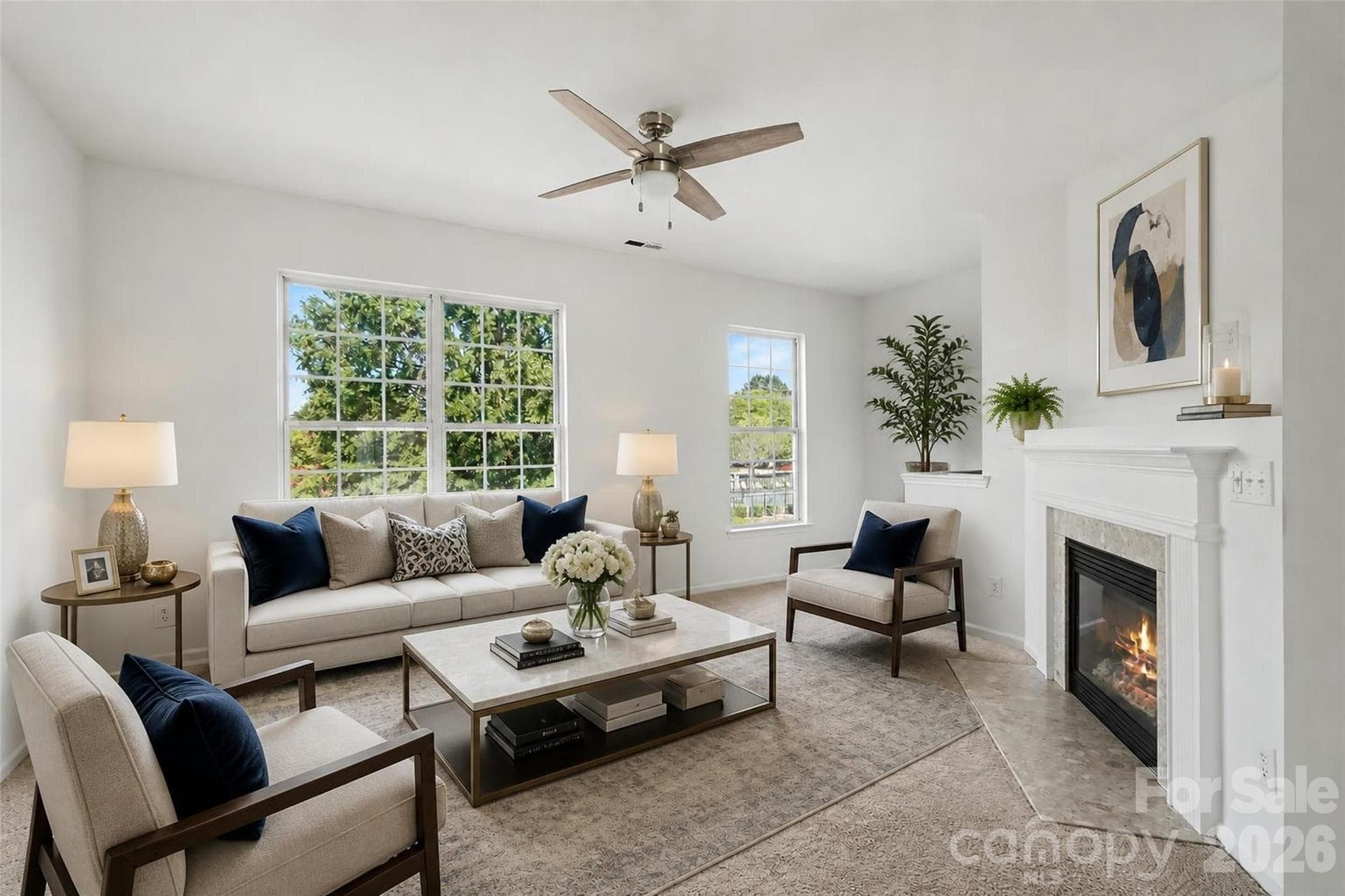 Virtually staged - 13211 Calloway Glen Drive, Charlotte