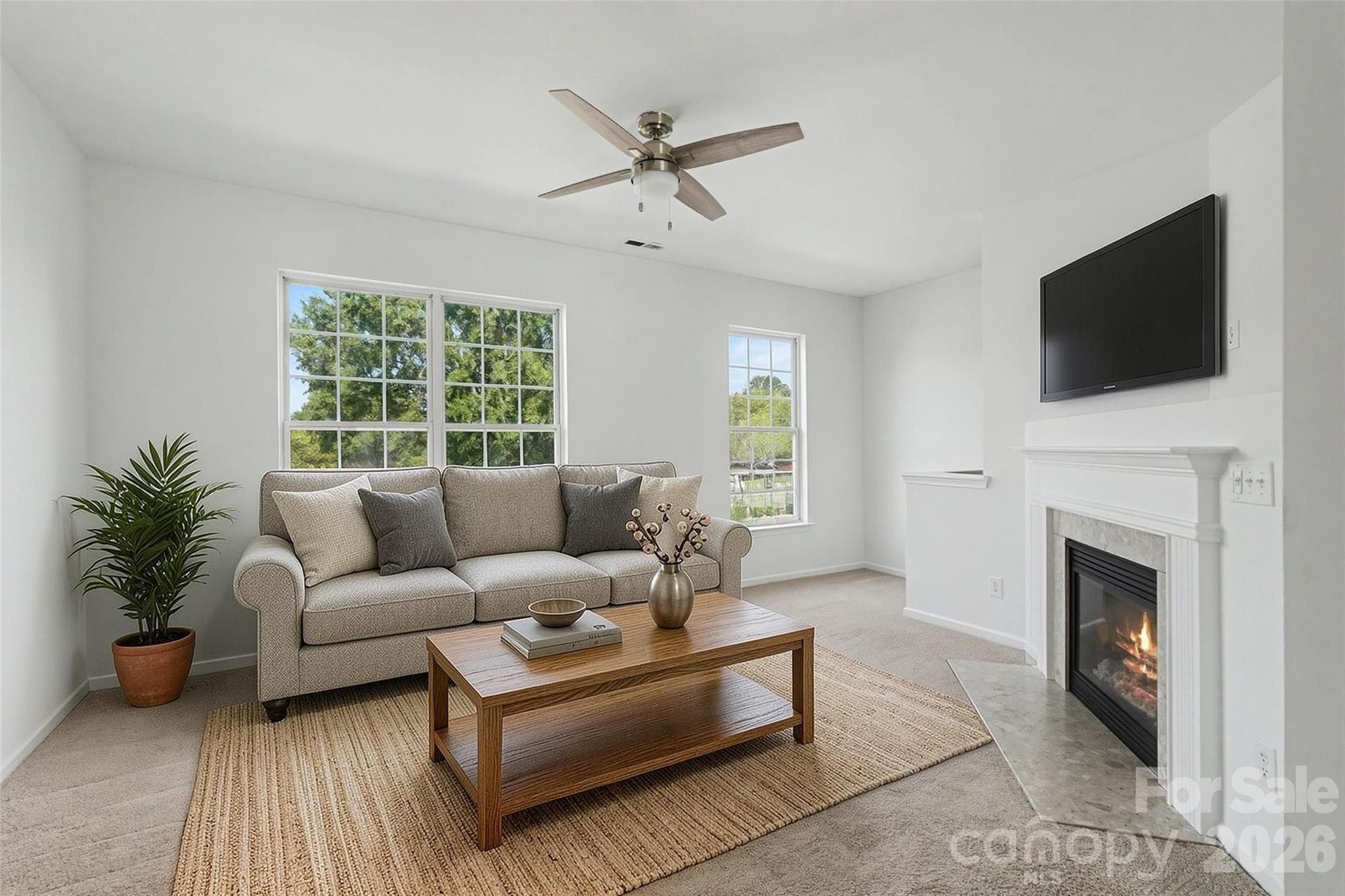 Virtually staged - 13211 Calloway Glen Drive, Charlotte