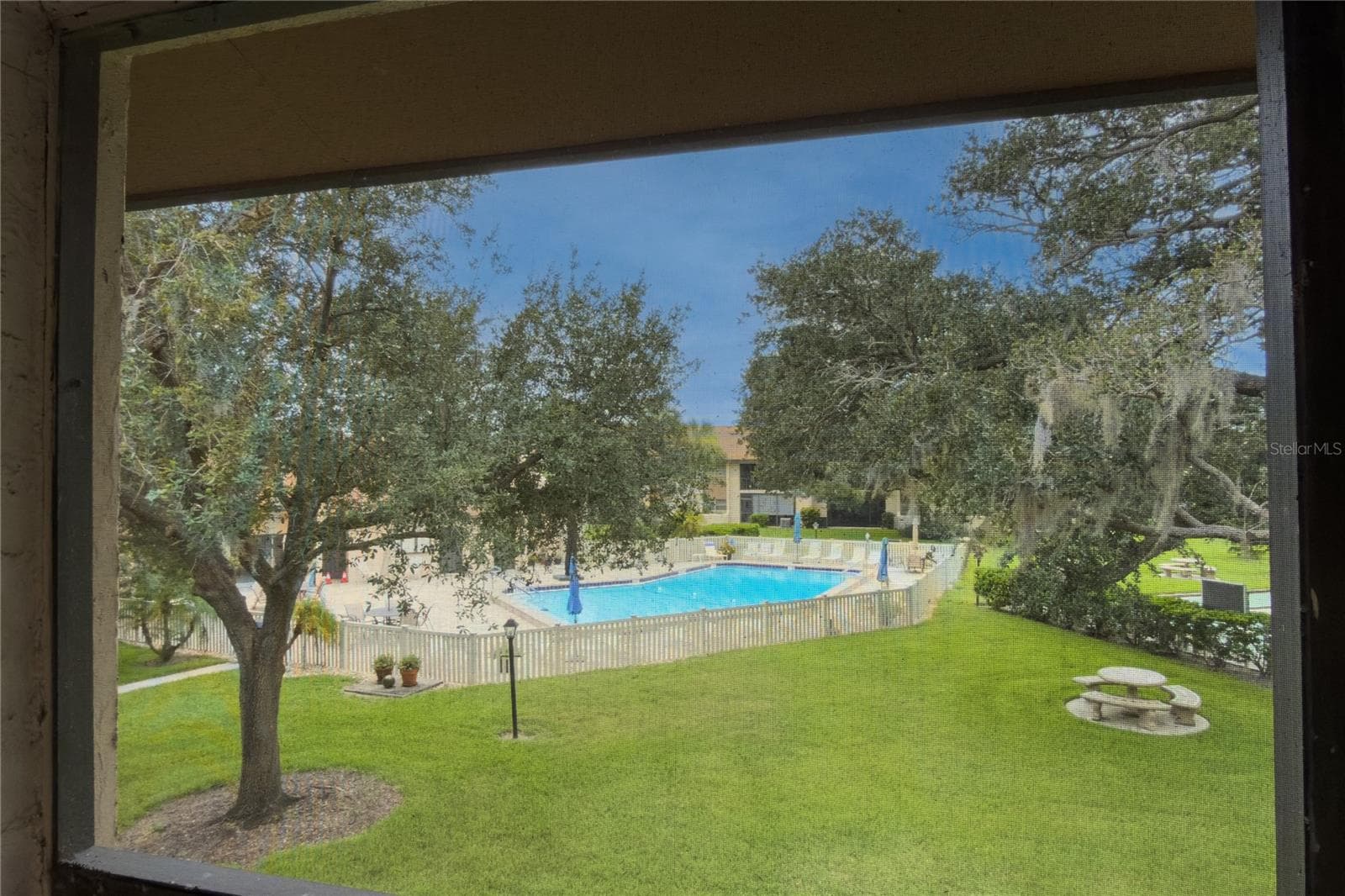 View from lanai - 2448 CLUBHOUSE DR #202, SARASOTA