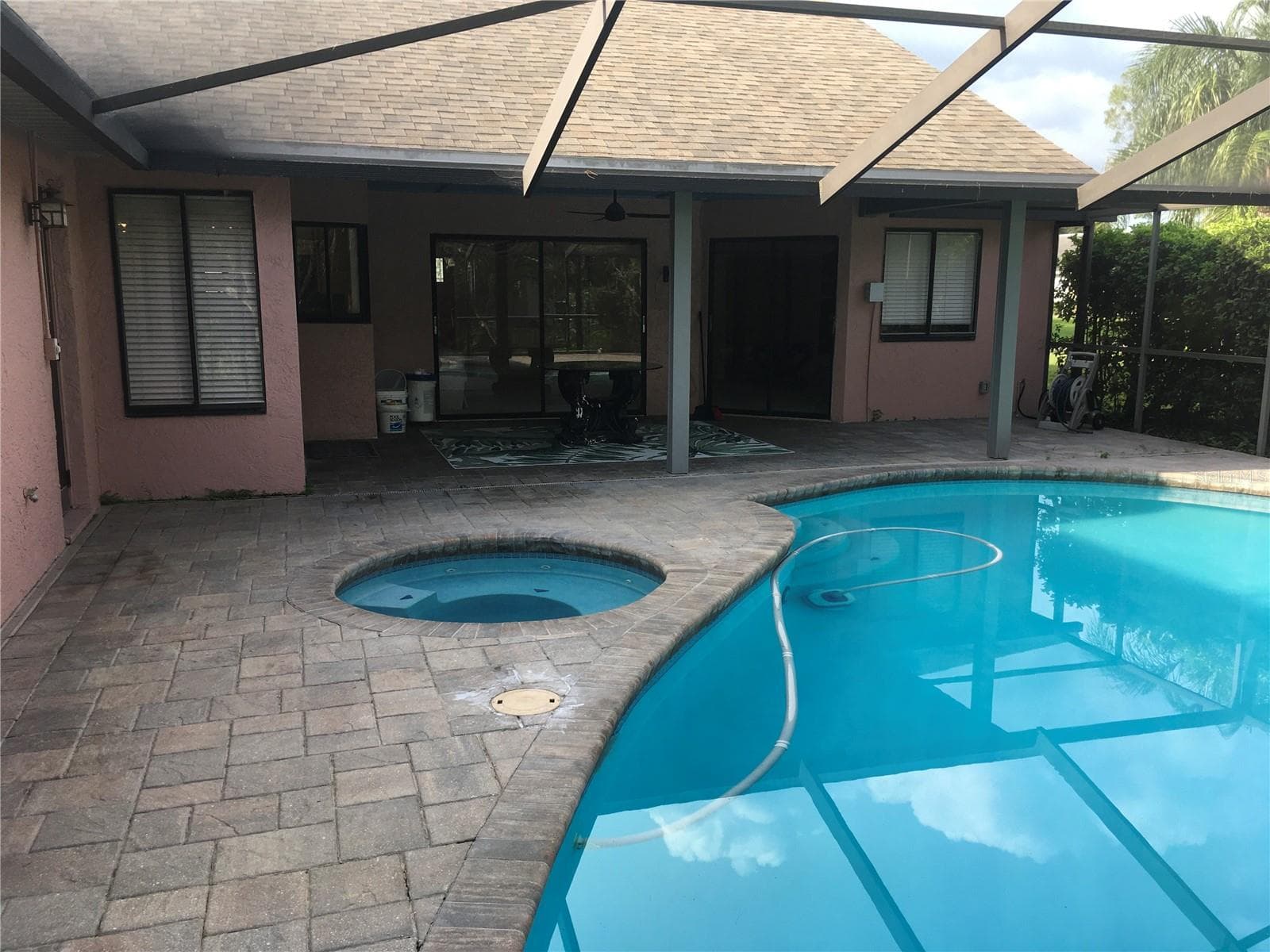 Brick Paved Lanai/Pool - 1703 PADDOCK DR, PLANT CITY