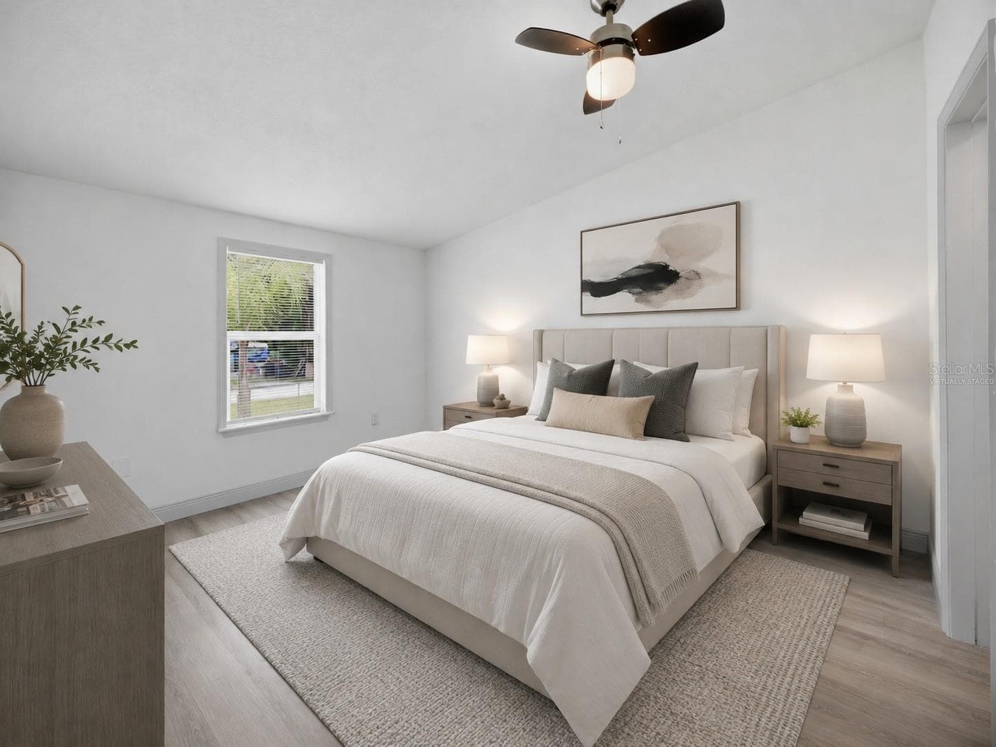 virtually staged bedroom 2 - 12041 SAPPHIRE DR, SPRING HILL
