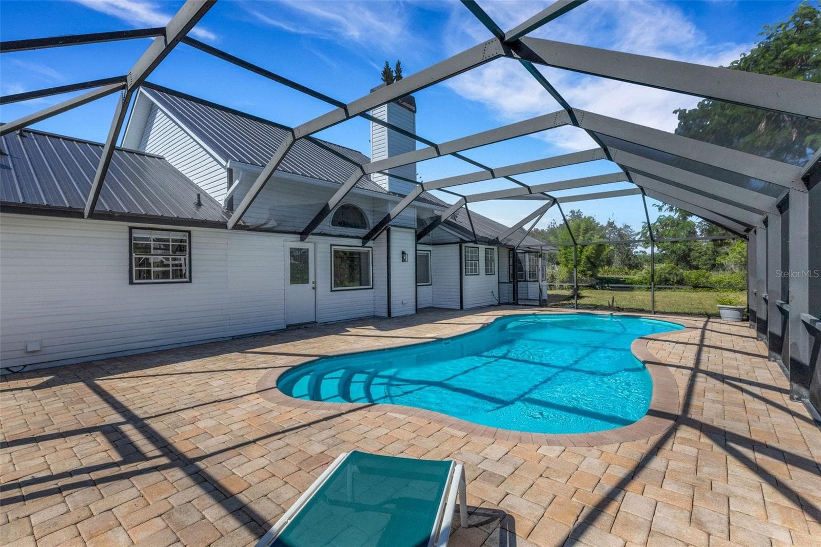 Caged Inground Pool - 28706 102ND DR E, MYAKKA CITY