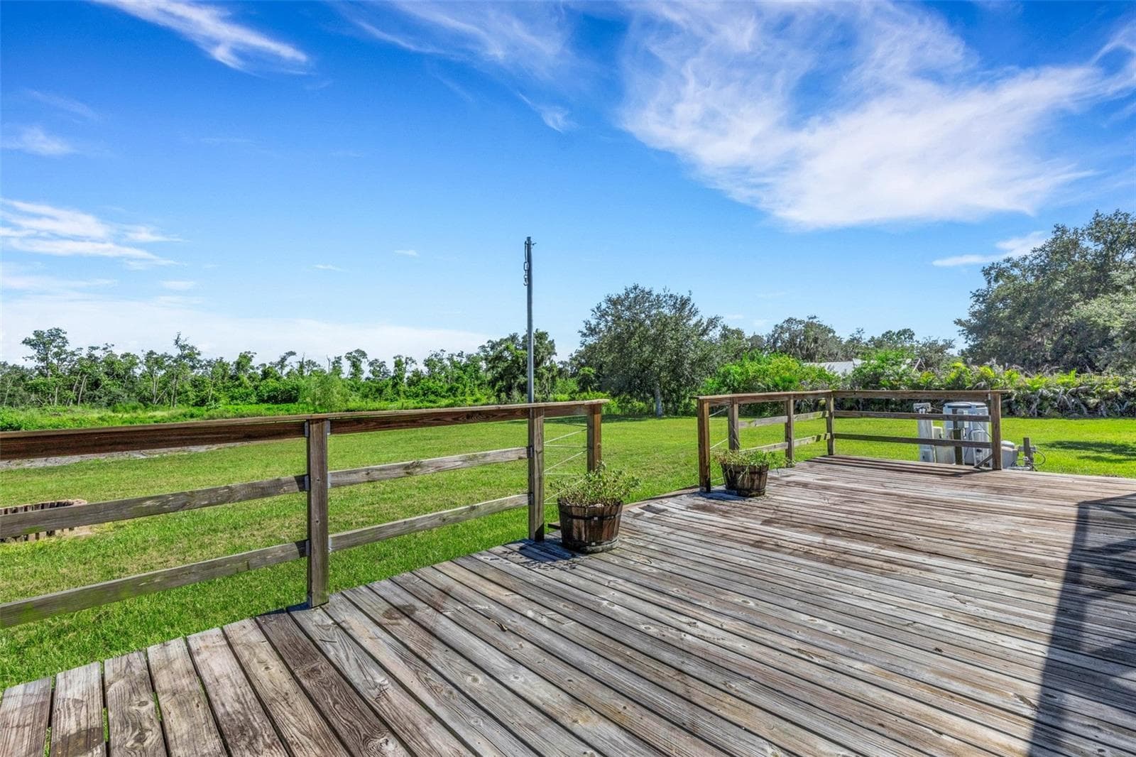 Deck Outside of Pool Cage - 28706 102ND DR E, MYAKKA CITY