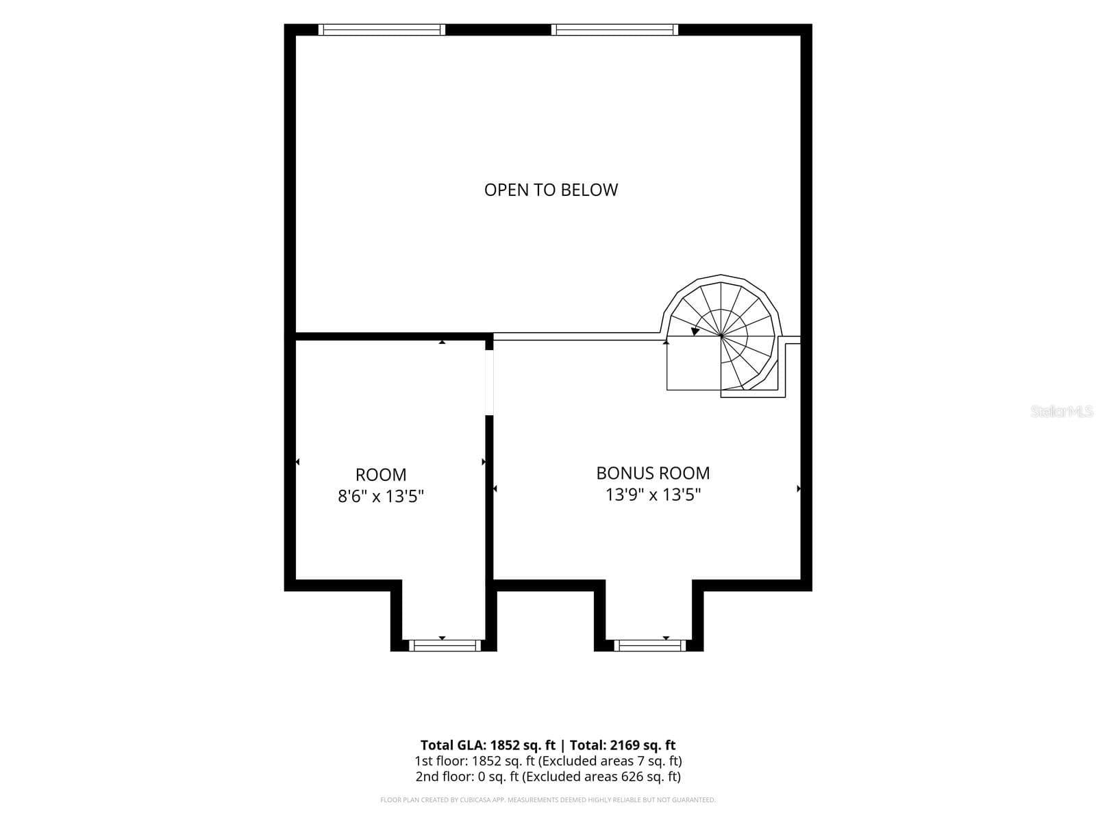 Second Floor/Loft Layout - 28706 102ND DR E, MYAKKA CITY
