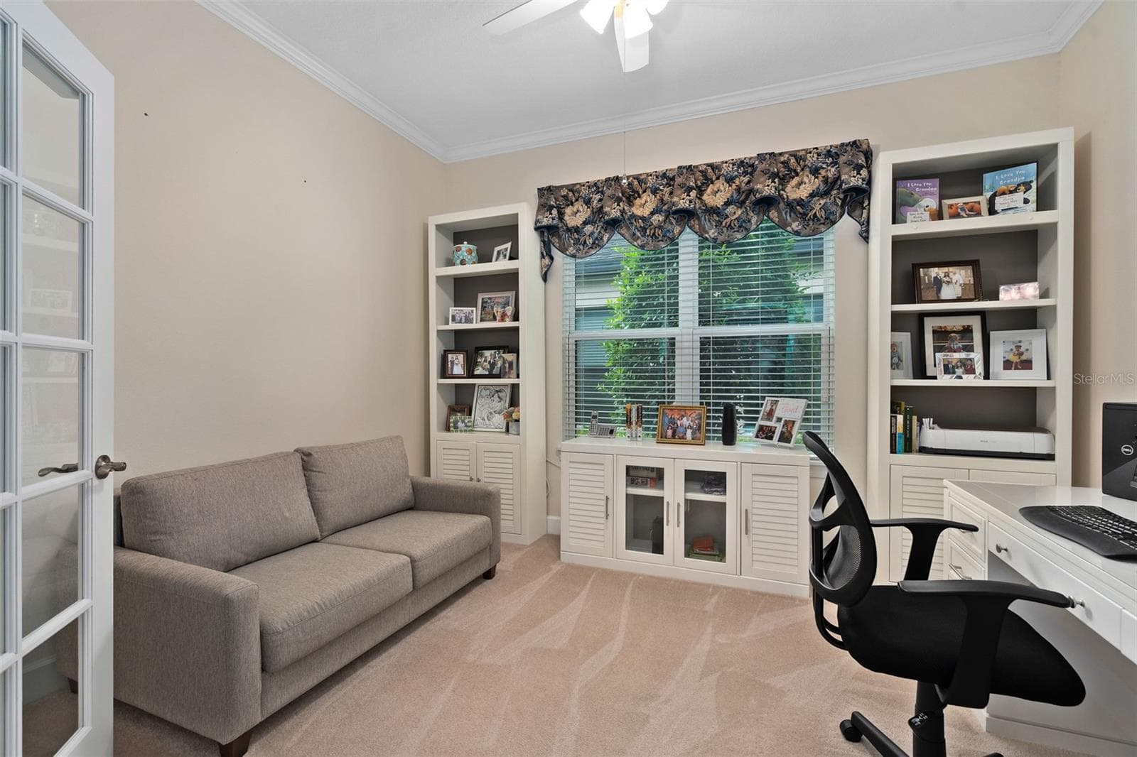 Office/Den/Study with Glass French Doors - 1197 ESPERANZA RIDGE RD, CLERMONT