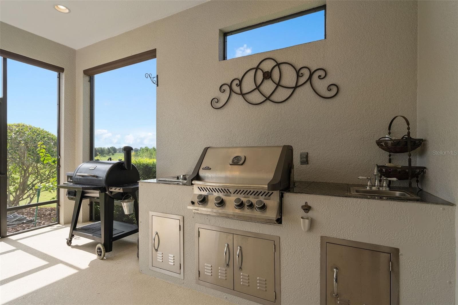 Enjoy the Outdoor Kitchen - 1197 ESPERANZA RIDGE RD, CLERMONT