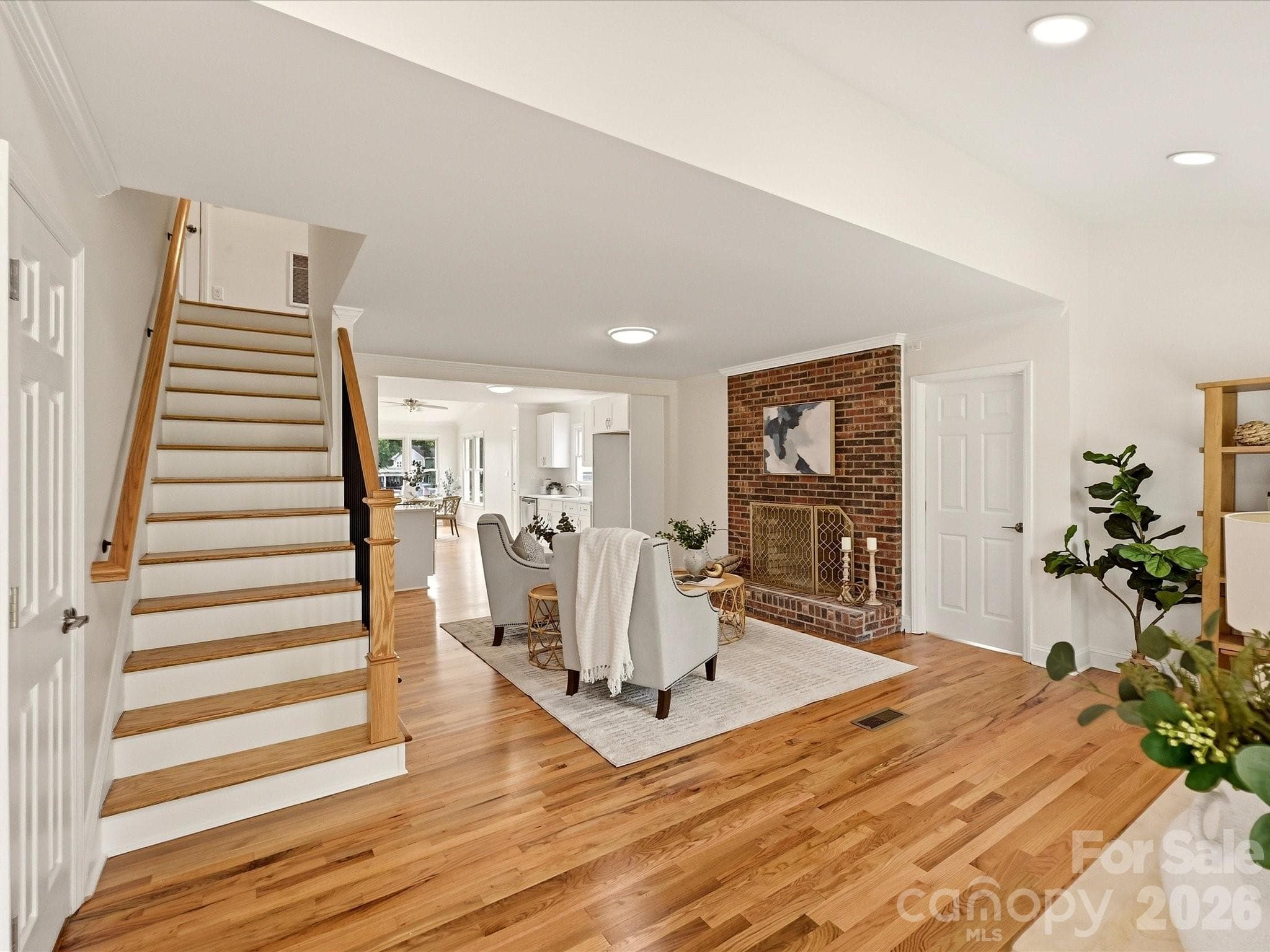 Formal living room as you enter the home. - 20845 Lagoona Drive, Cornelius