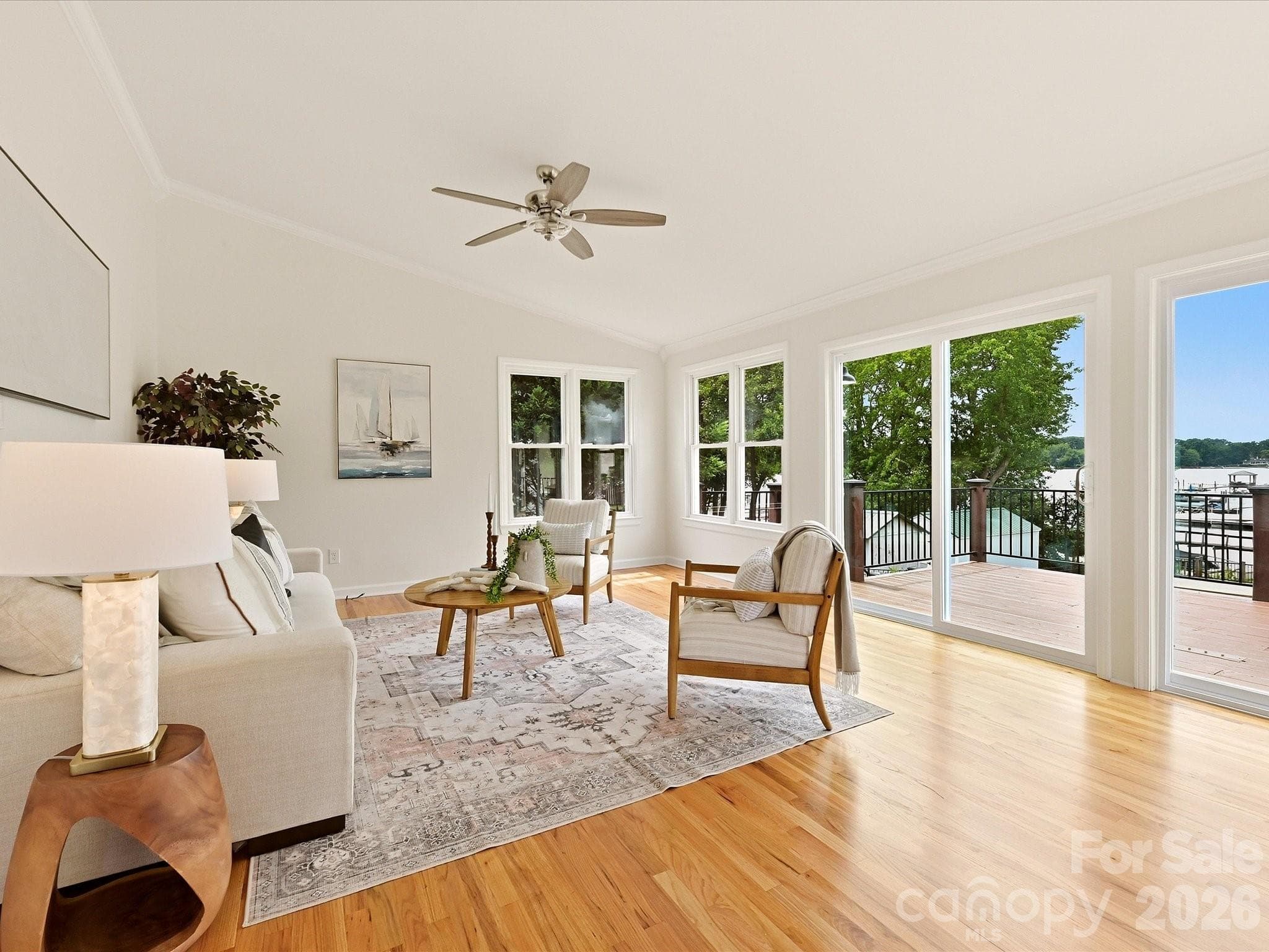 Spacious great room with great lake views! - 20845 Lagoona Drive, Cornelius