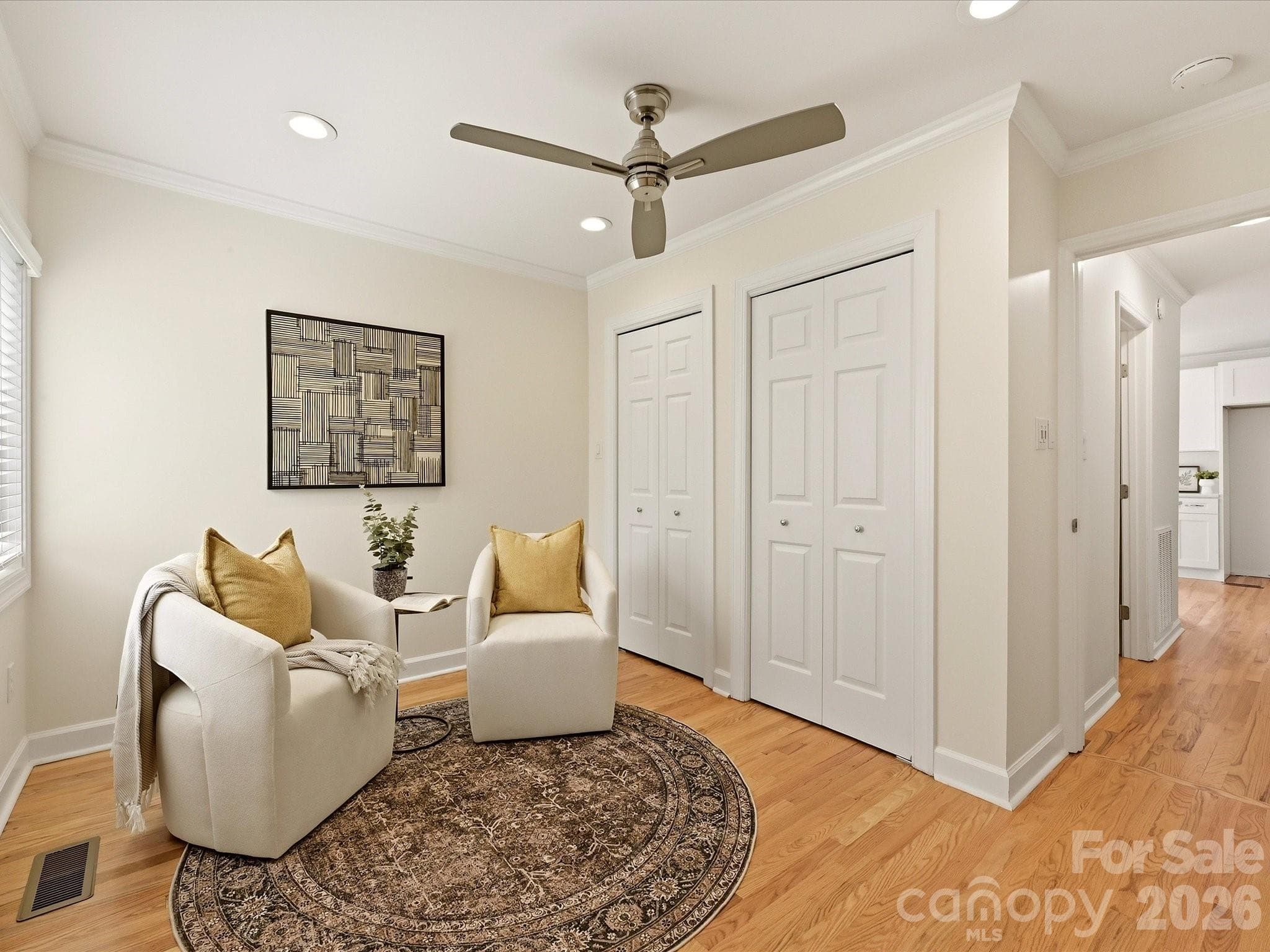 Sitting area in primary bedroom! - 20845 Lagoona Drive, Cornelius