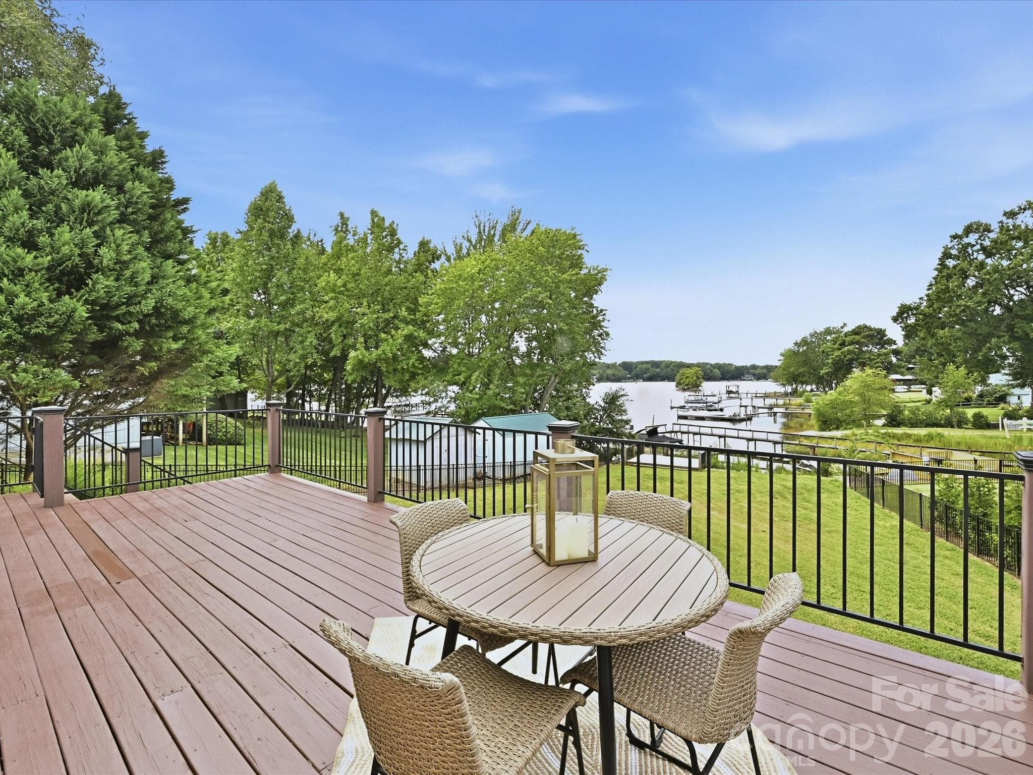 Large deck overlooking the lake! - 20845 Lagoona Drive, Cornelius