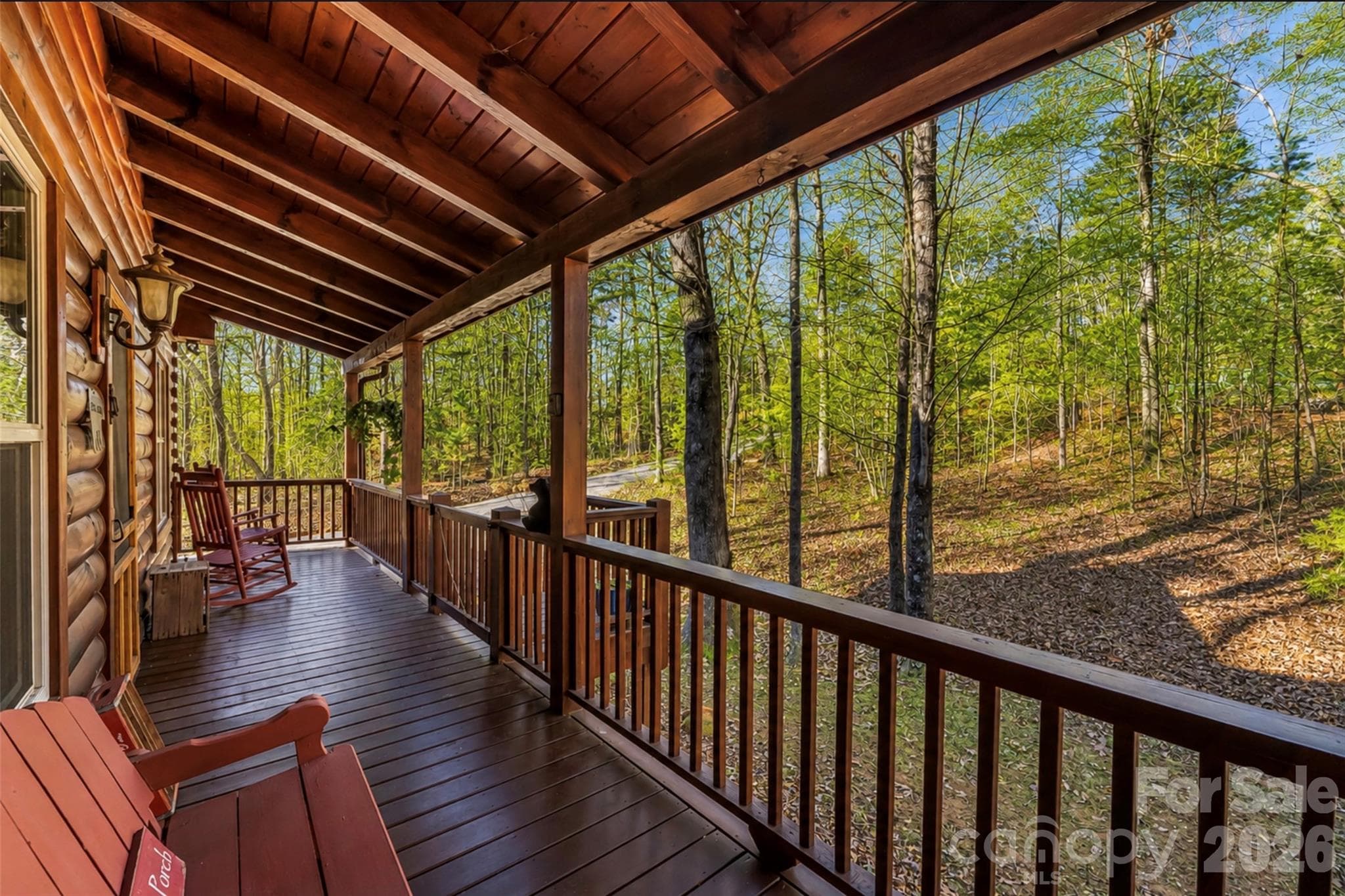 From front porch - 204 Mountain Vista Drive, Nebo
