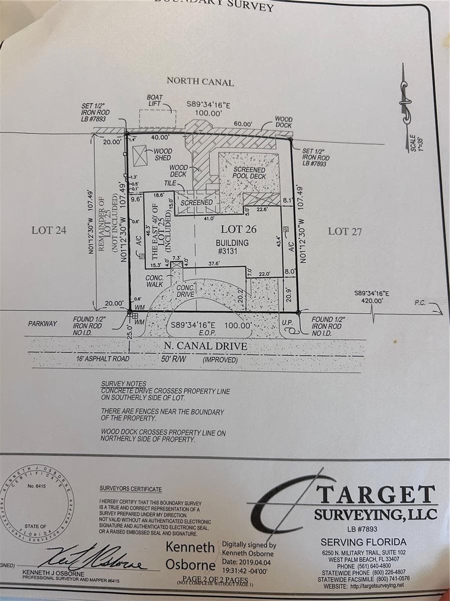 Single Family Residence at 3131 N CANAL DR, PALM HARBOR, photo 64 of 64