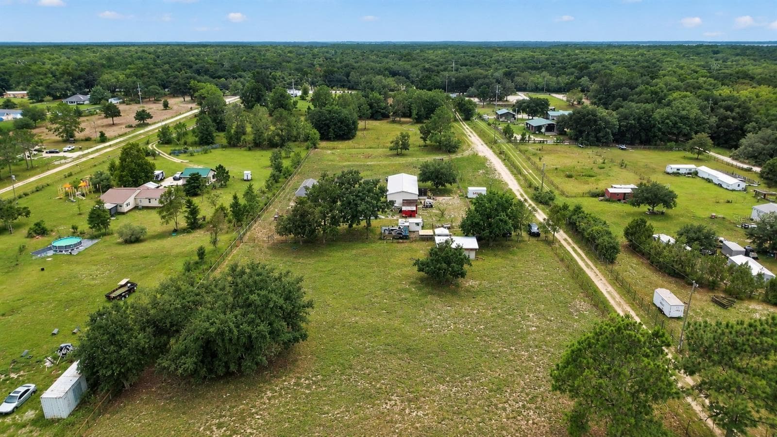 Ariel View - 15355 SE 113TH STREET RD, OCKLAWAHA