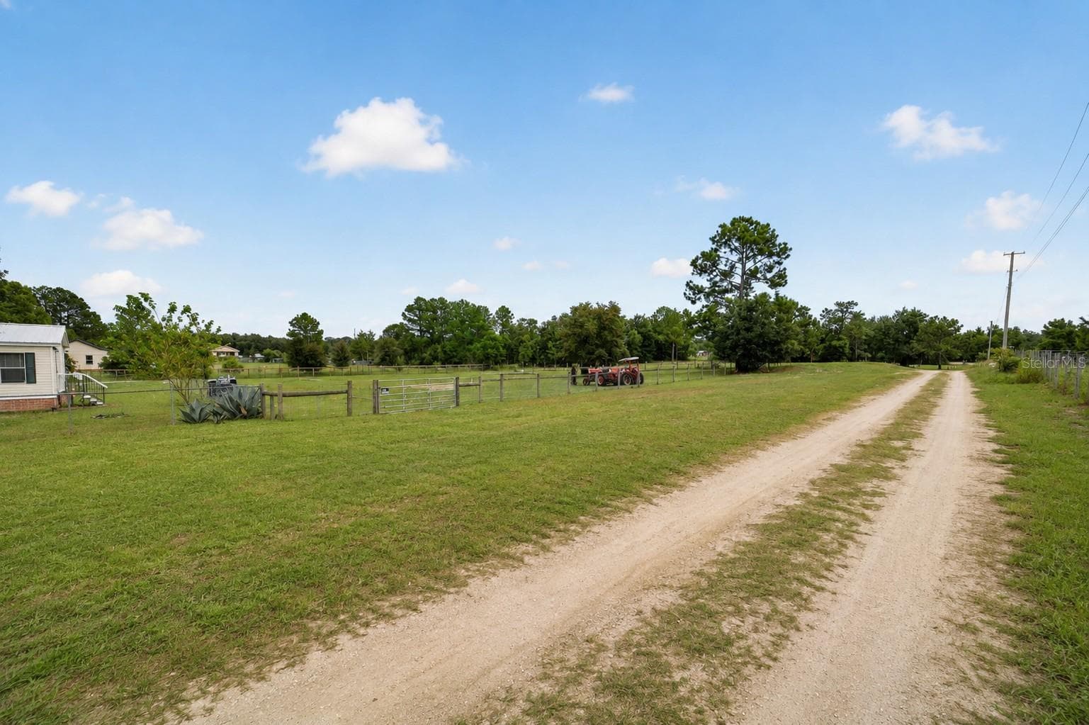 Front Pasture, Driveway - 15355 SE 113TH STREET RD, OCKLAWAHA