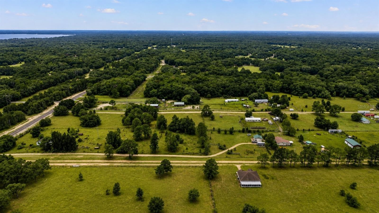 Ariel View - 15355 SE 113TH STREET RD, OCKLAWAHA