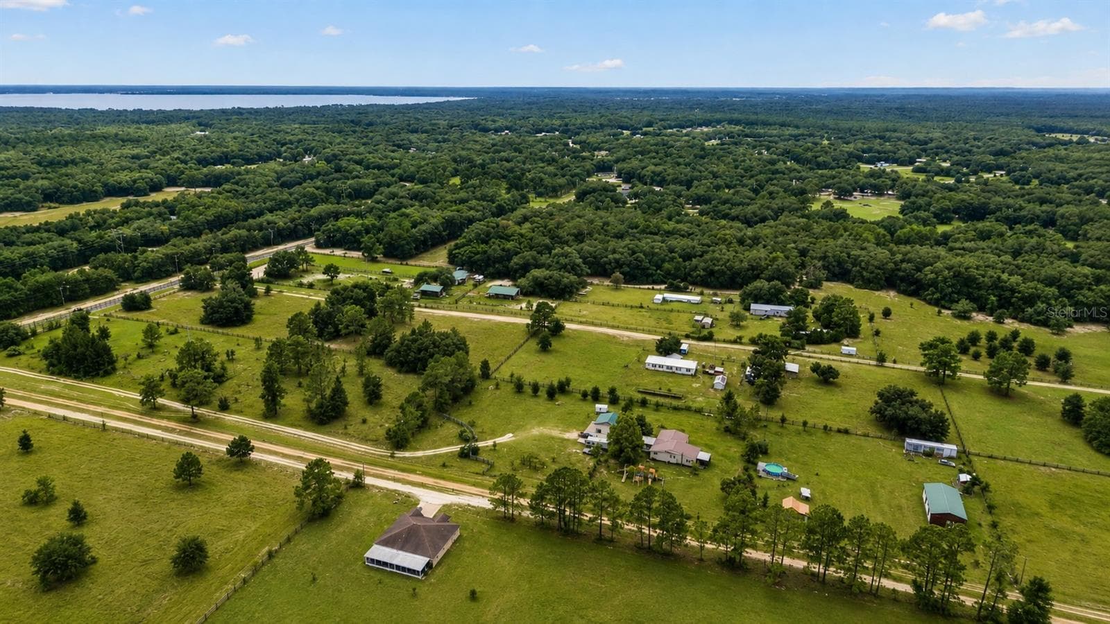 Ariel View - 15355 SE 113TH STREET RD, OCKLAWAHA