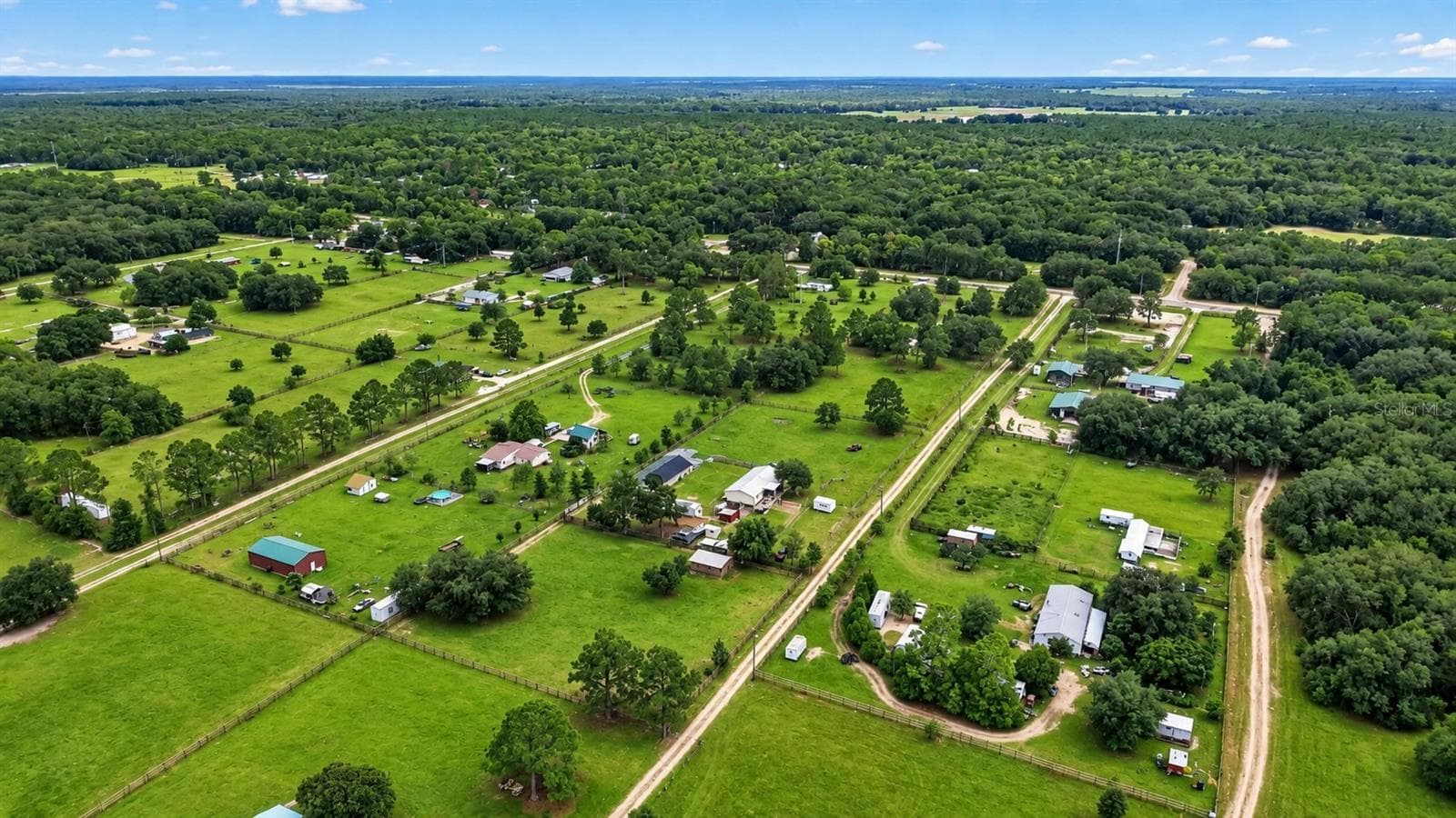 Ariel View - 15355 SE 113TH STREET RD, OCKLAWAHA