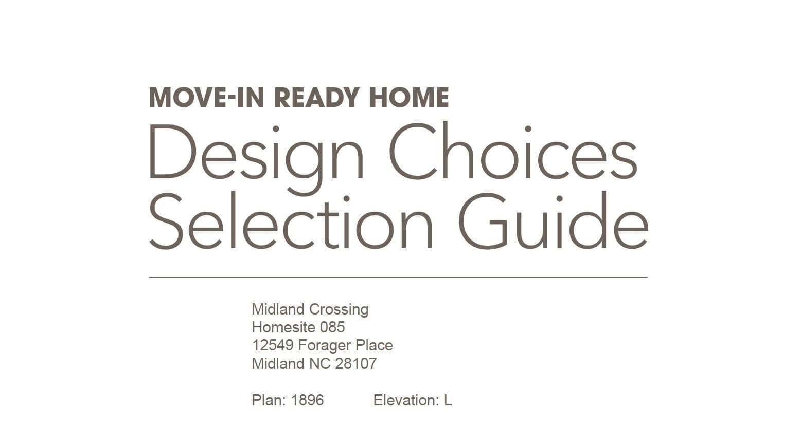 Design Choices - 12549 Forager Place, Midland