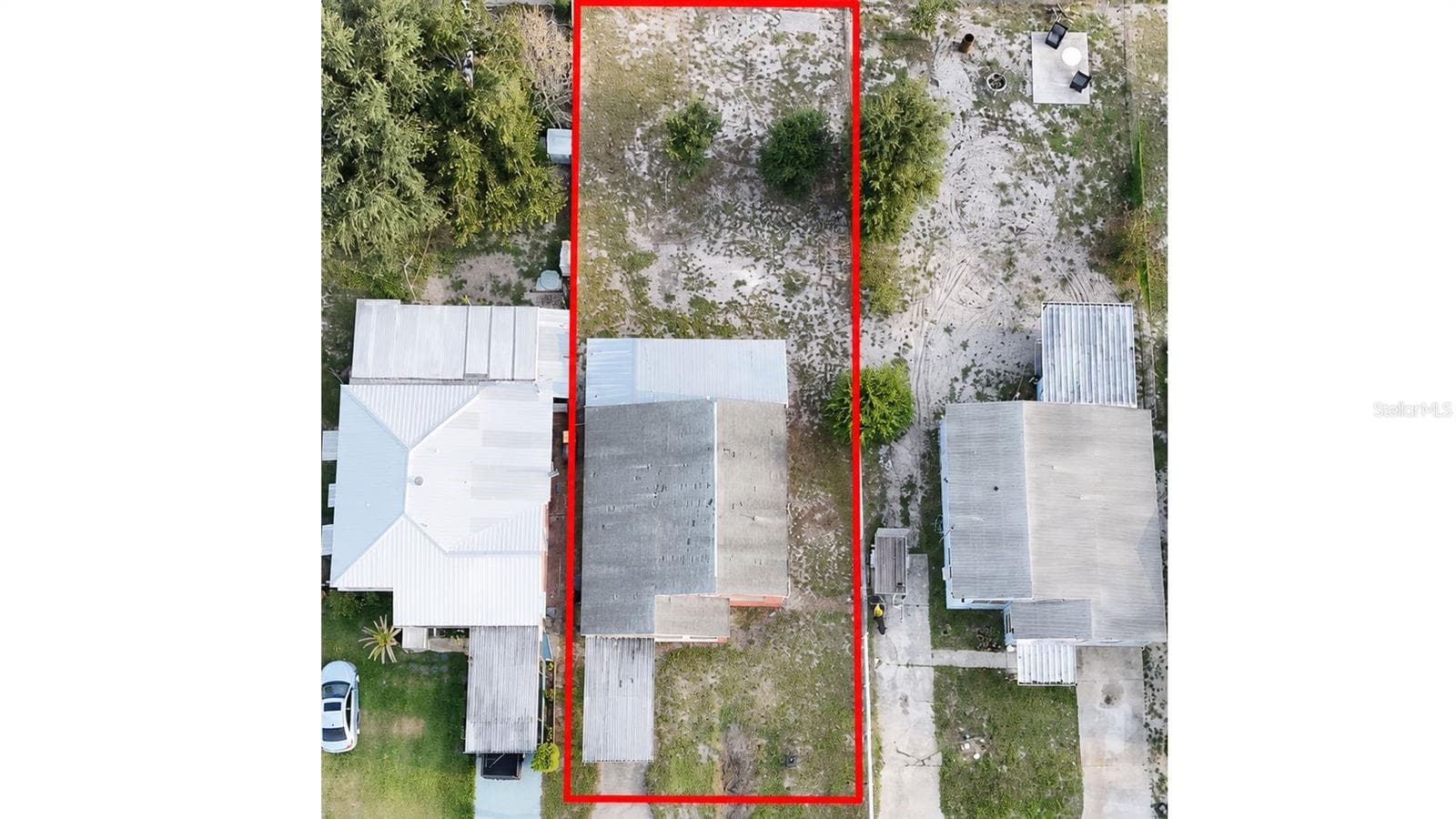 Property Line - 99 YALE AVE, FROSTPROOF