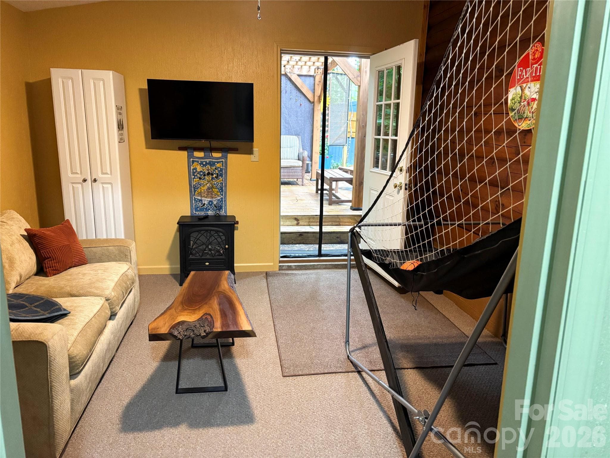 Game room or flex space - 398 Locust Drive, Maggie Valley