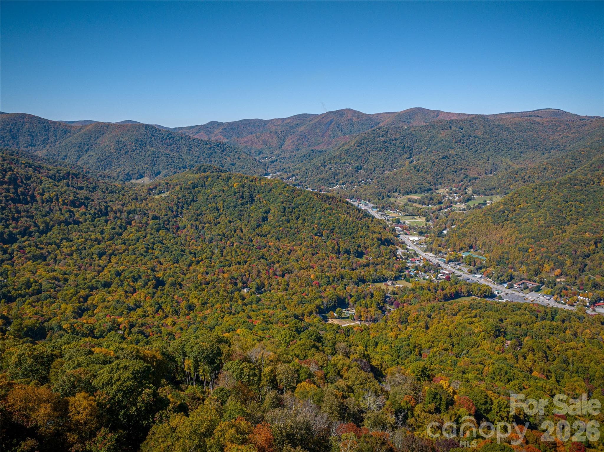 View of the valley from the ridge tops - 398 Locust Drive, Maggie Valley