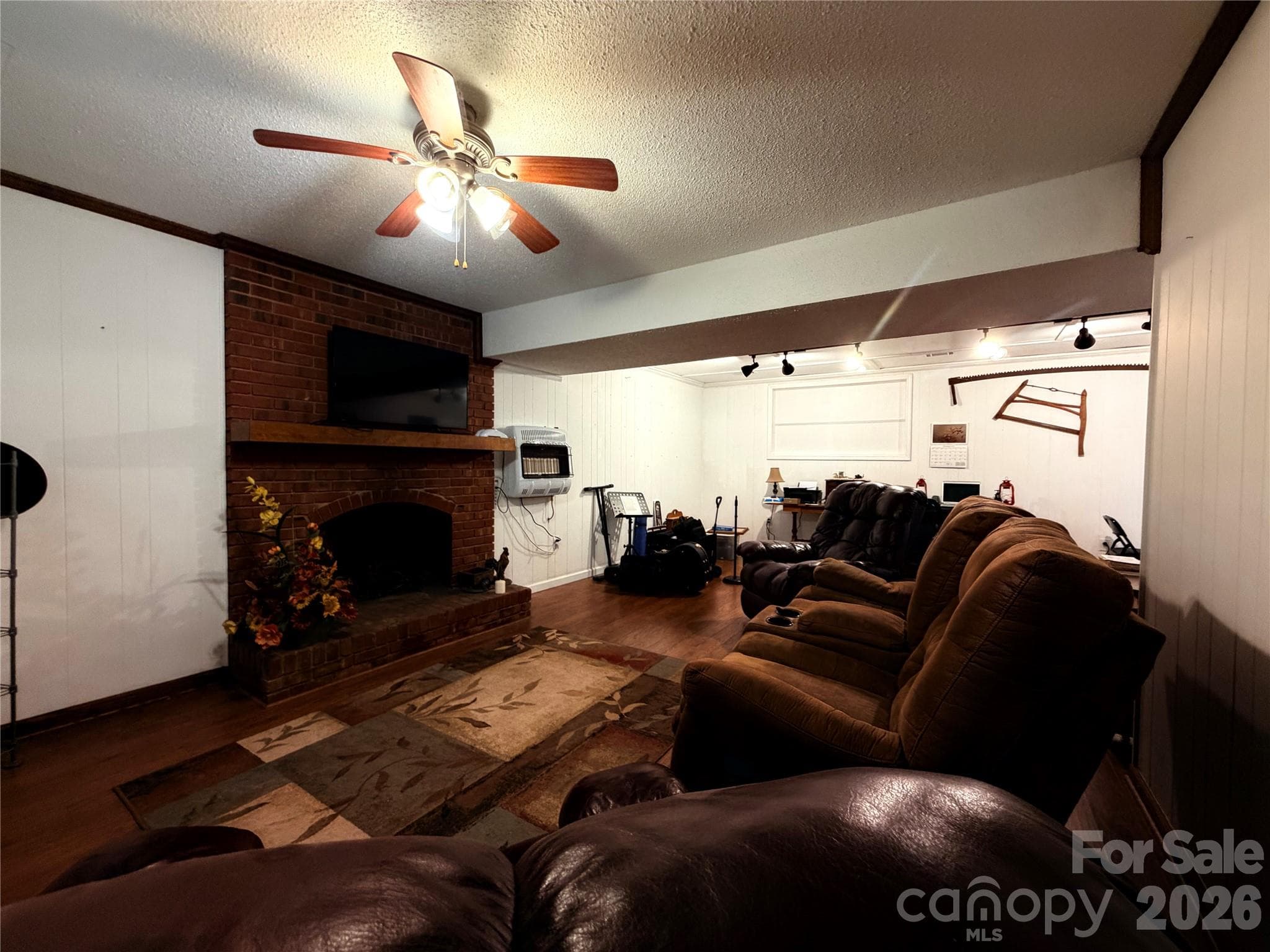 Downstairs Den/Family Room looking toward the rear - 1000 Beaumont Poplar Street, North Wilkesboro