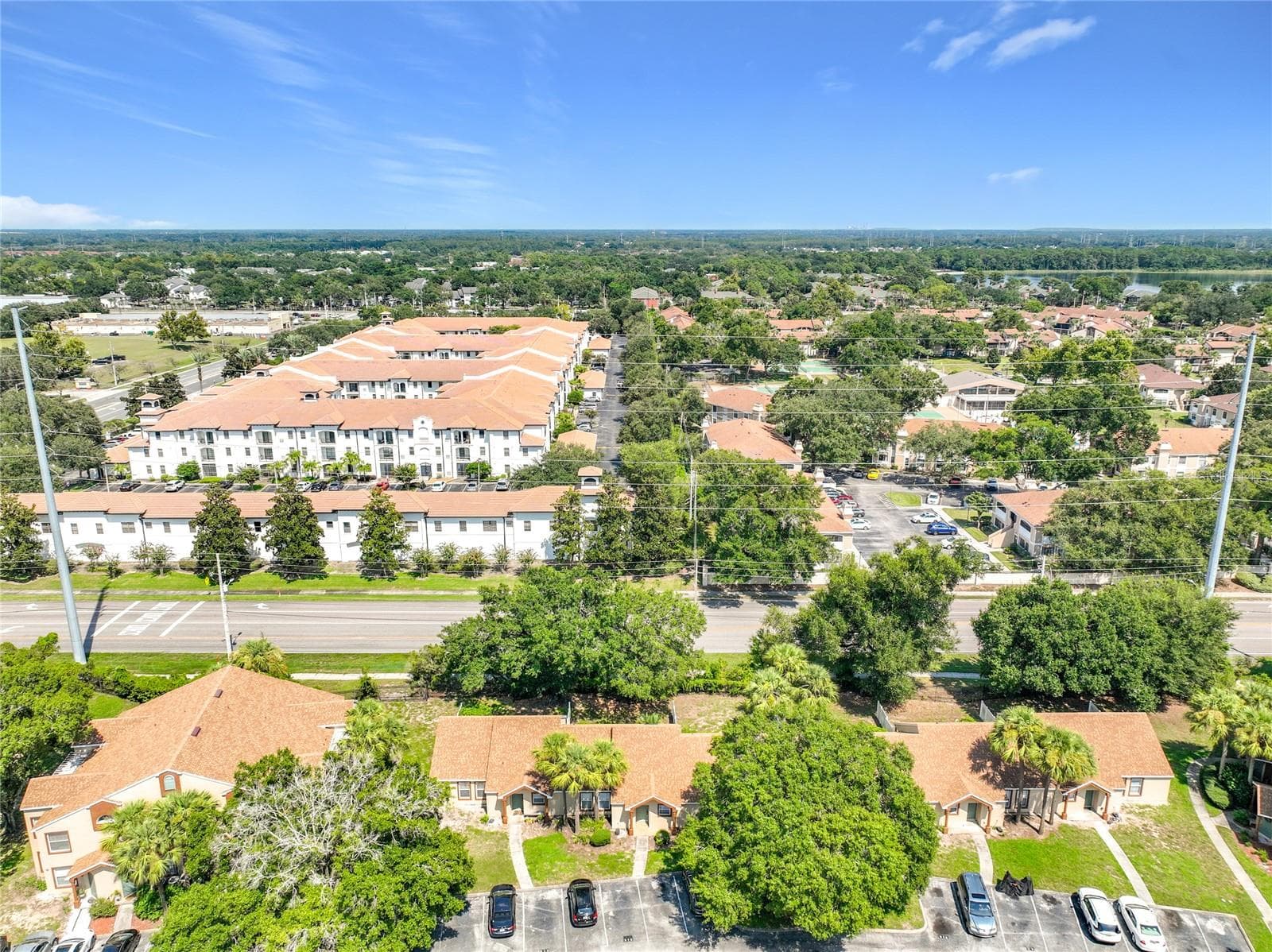Aerial view - 5440 E MICHIGAN ST #5440-2, ORLANDO