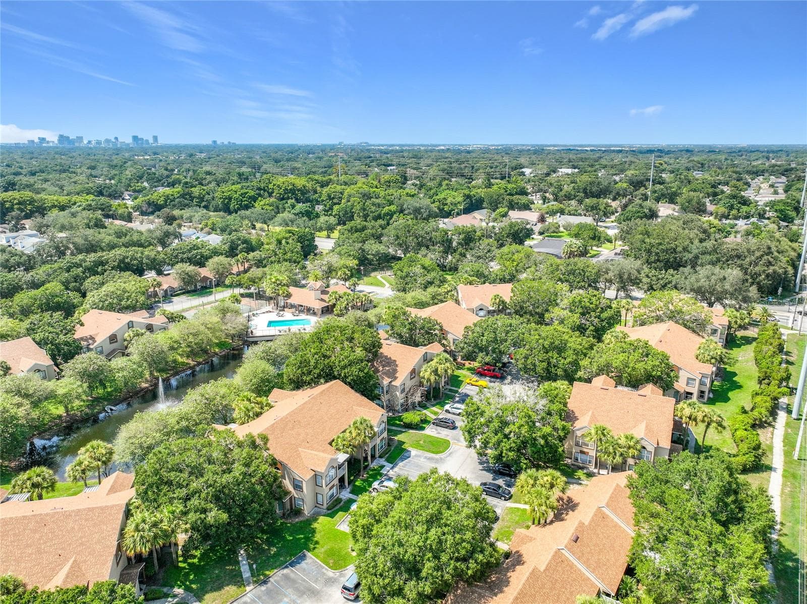 Aerial view - 5440 E MICHIGAN ST #5440-2, ORLANDO