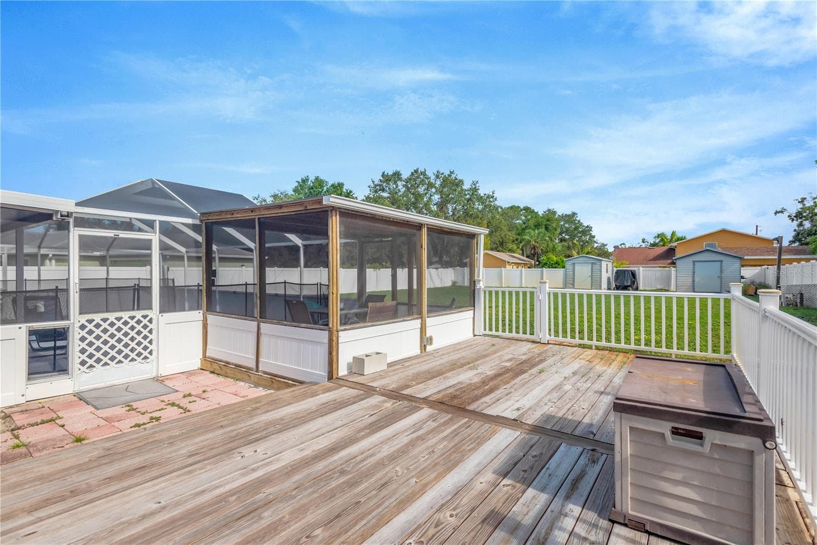 Deck - 2054 SAFFOLD PARK DR, RUSKIN