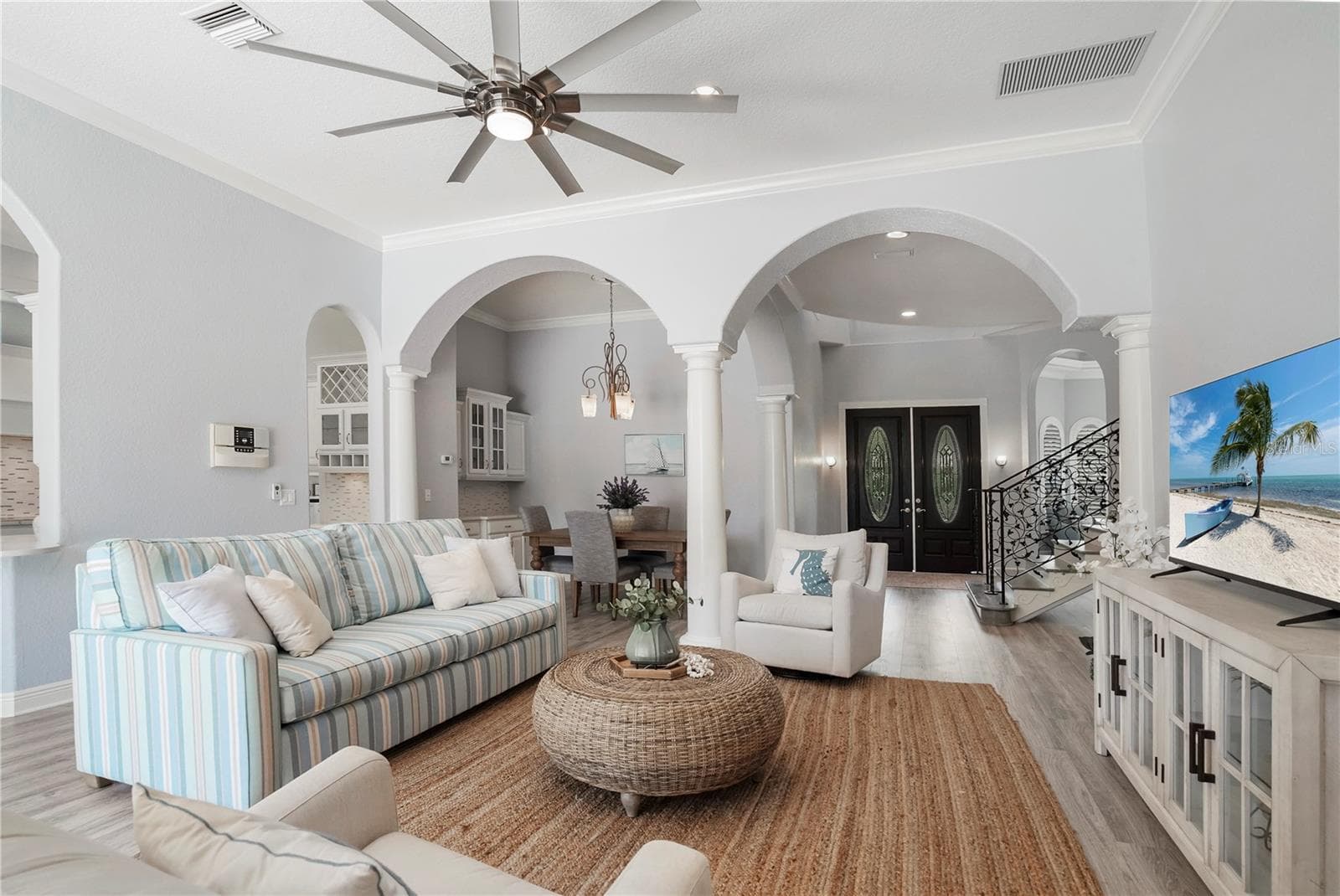 Living Room - 1650 ASSISI DR #16, SARASOTA