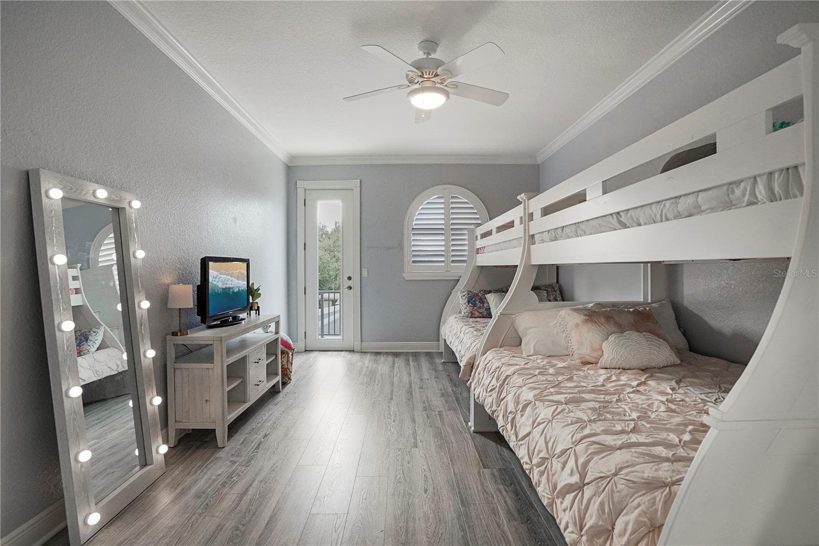 Third Bedroom with shared balcony - 1650 ASSISI DR #16, SARASOTA