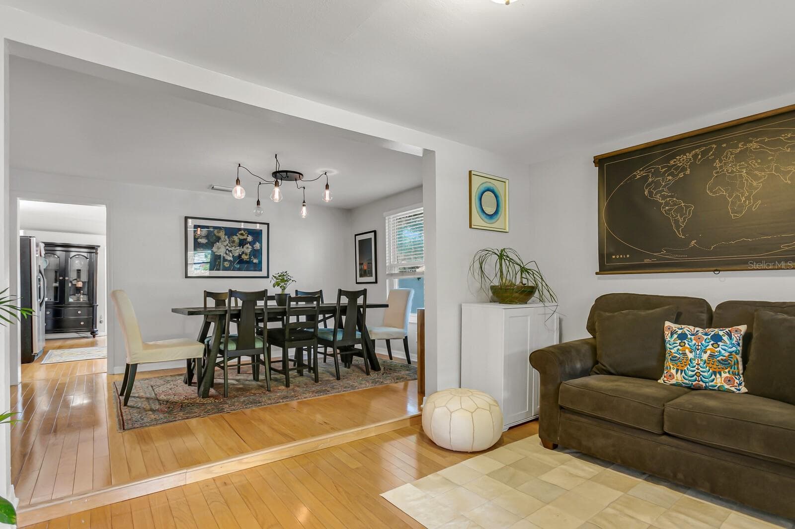 Foyer/Den, View into Dining Room - 918 W BRADDOCK ST, TAMPA