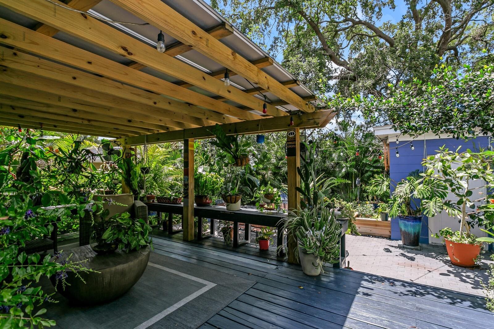 Back Covered Porch/Deck - 918 W BRADDOCK ST, TAMPA