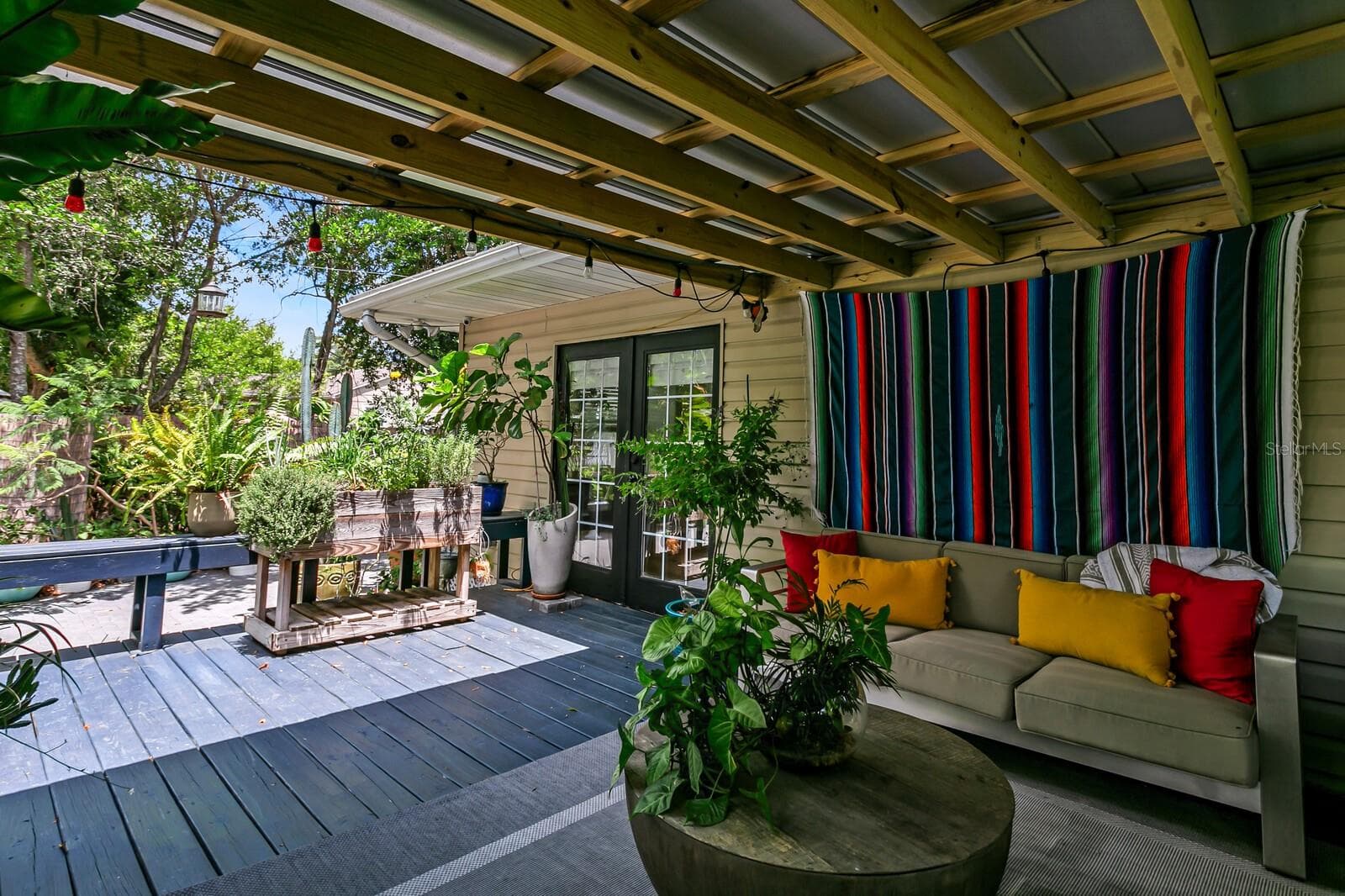 Back Covered Porch/Deck - 918 W BRADDOCK ST, TAMPA