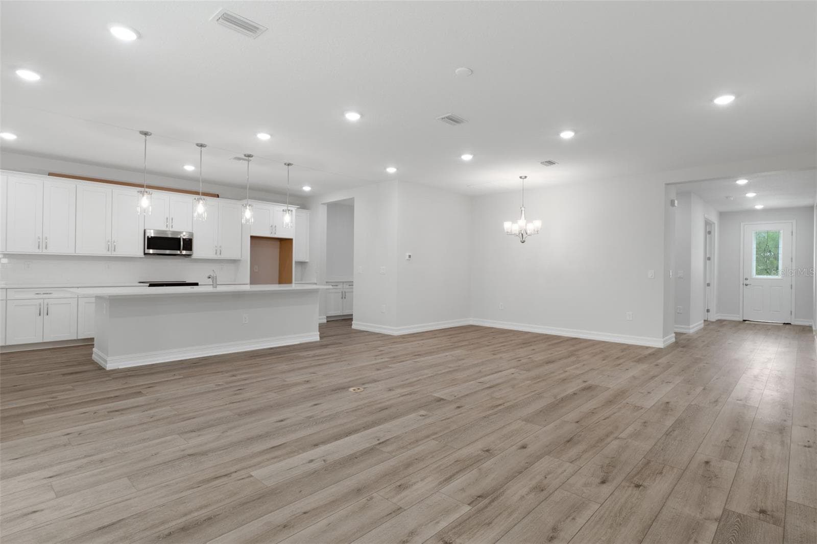 Completed Pioneer Kitchen, Living, and dining Area - 6162 W CONESTOGA ST, BEVERLY HILLS