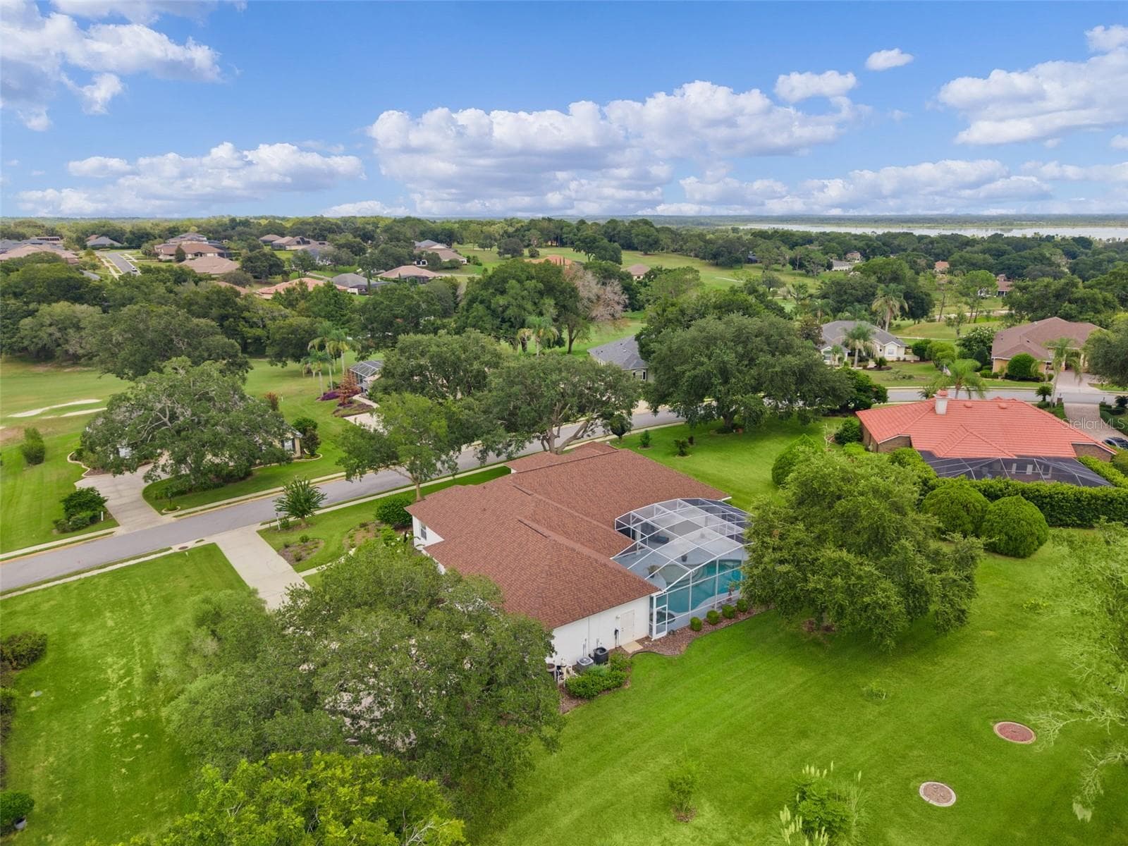 Rear Overhead - 39407 TREELINE DR, LADY LAKE