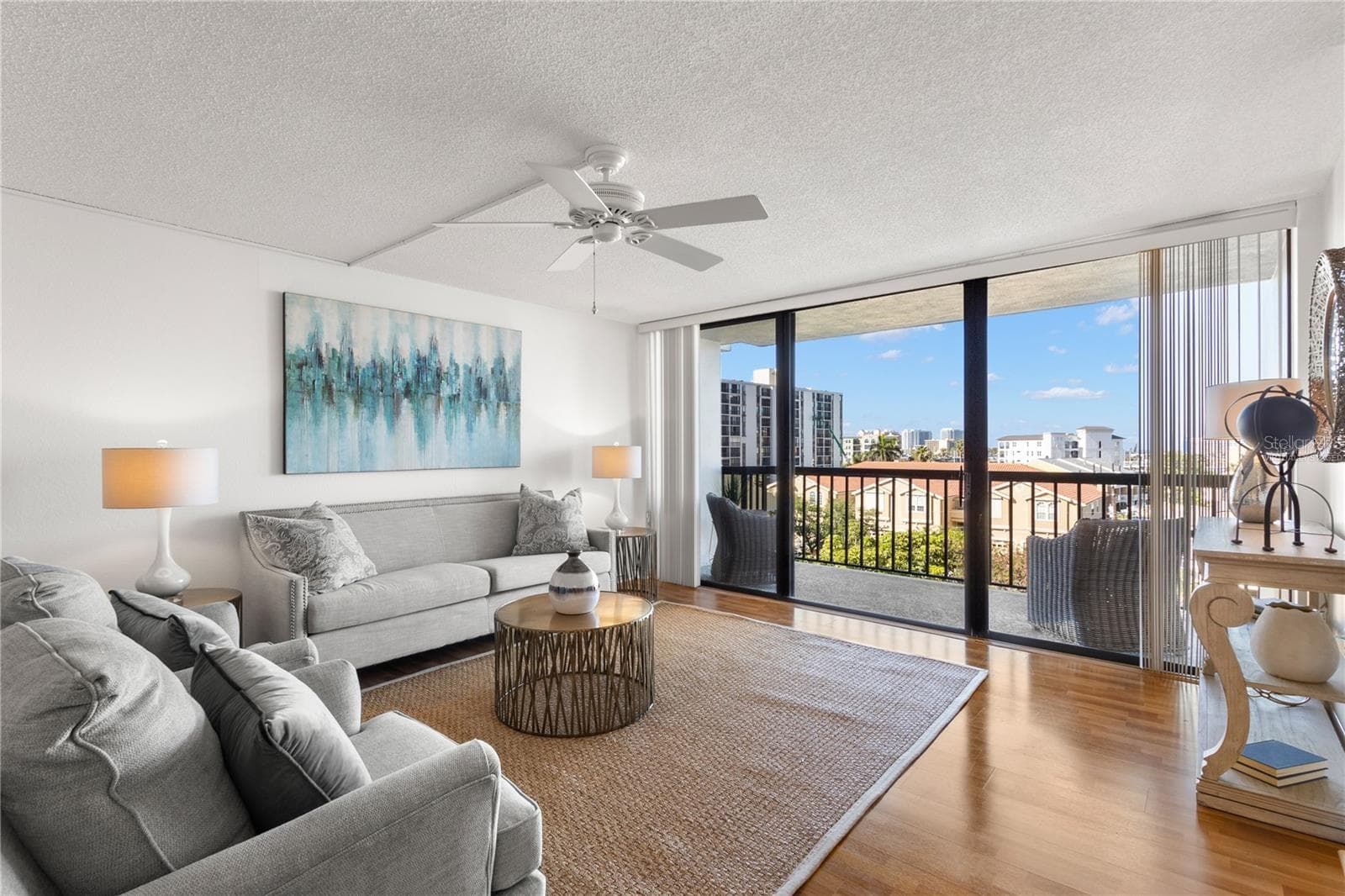 Virtually staged living - 400 ISLAND WAY #503, CLEARWATER BEACH