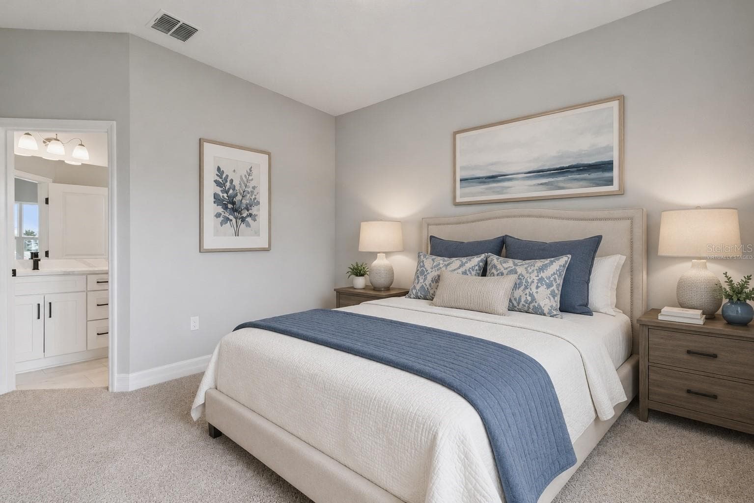 Virtually Staged - Bedroom - 489 MARION OAKS TRL, OCALA